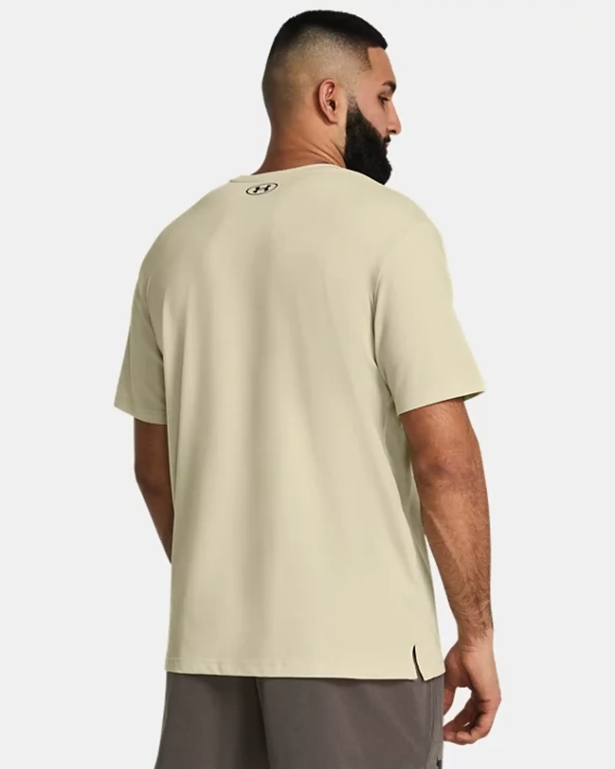 Under Armour Men's Project Rock Eagle Graphic Short Sleeve Silt / Black XXL