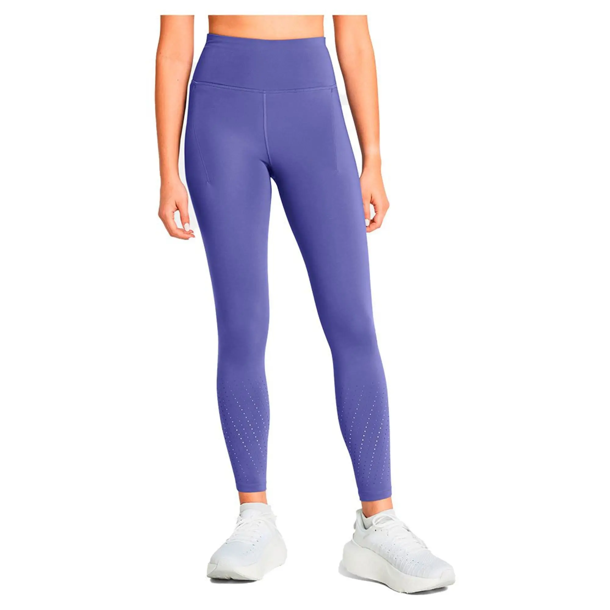 Under Armour Launch Elite Ankle Tights Purple L