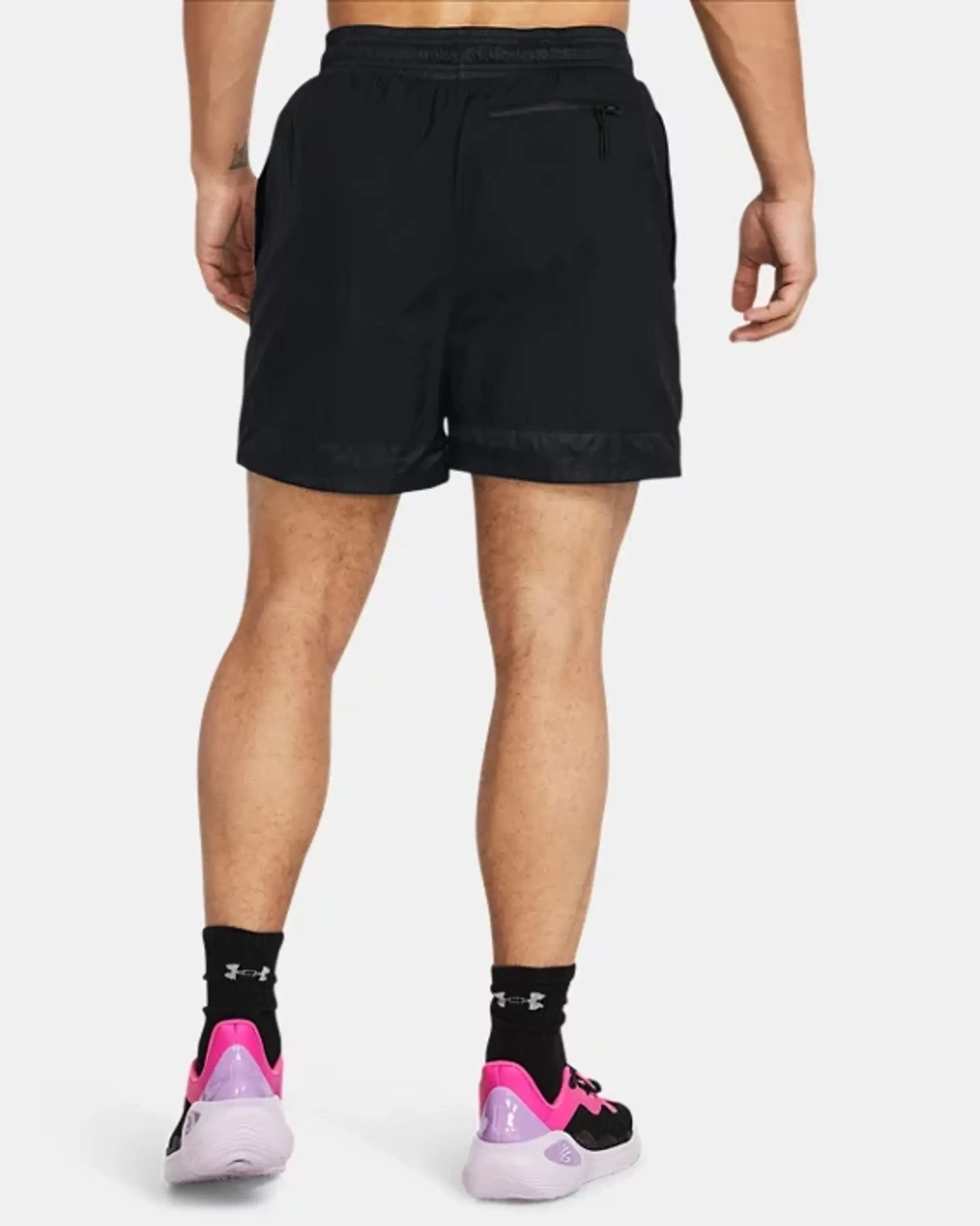 Under Armour Men's Curry Woven Shorts Black / Black / Black XXL