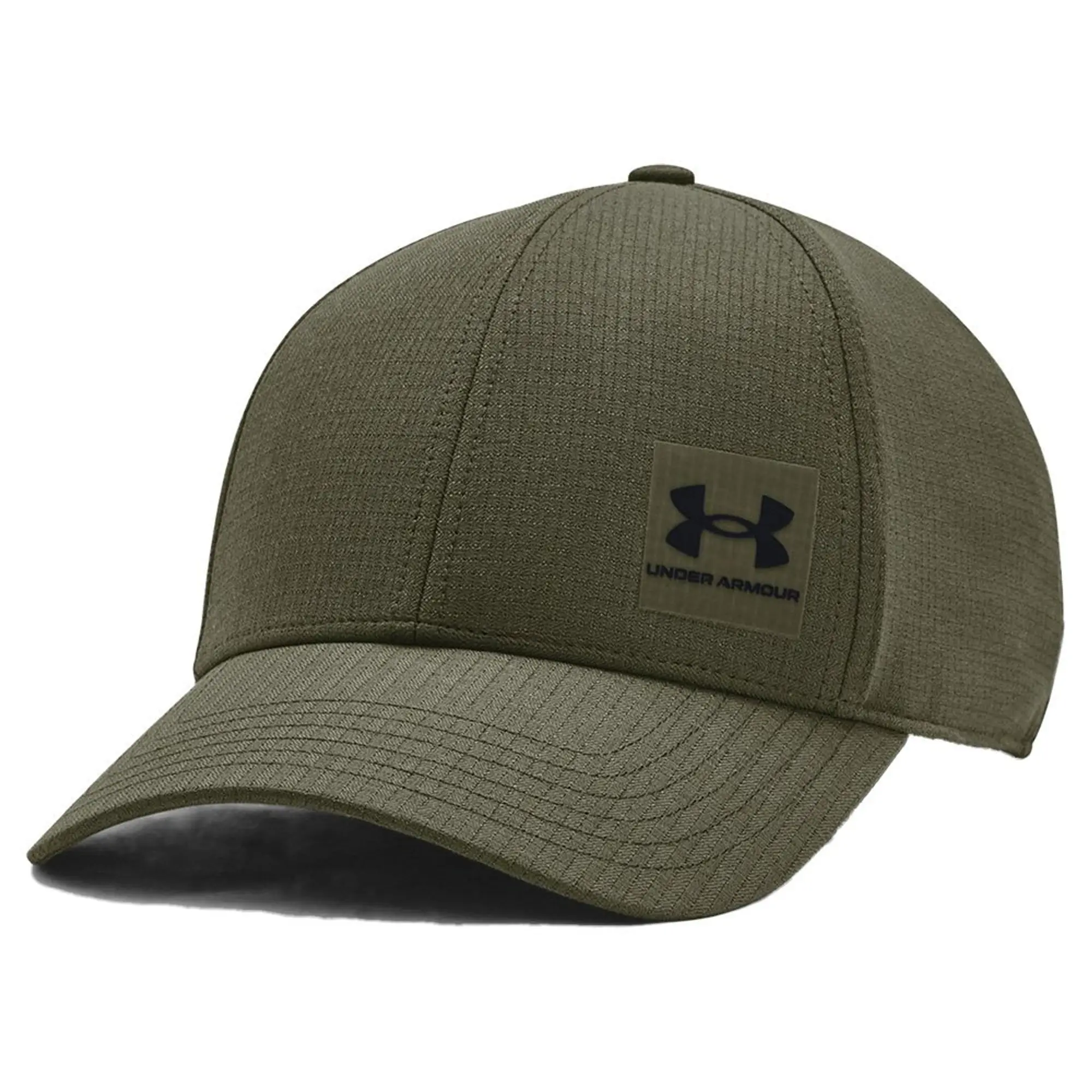 Men's  Under Armour  ArmourVent Stretch Fit Cap Marine OD Green / Black XL/XXL