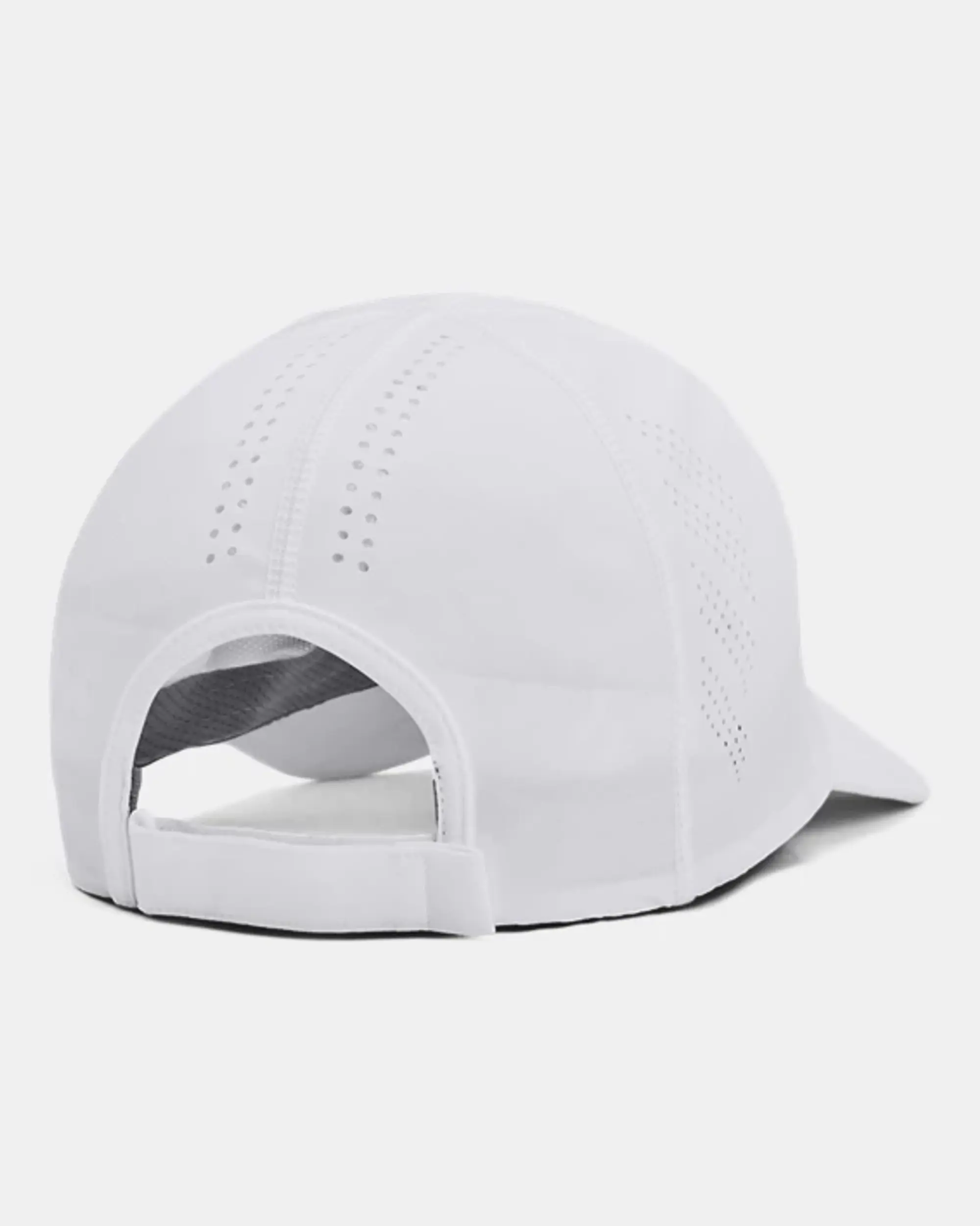 Men's  Under Armour  Launch Adjustable Cap White / White / Reflective OSFM