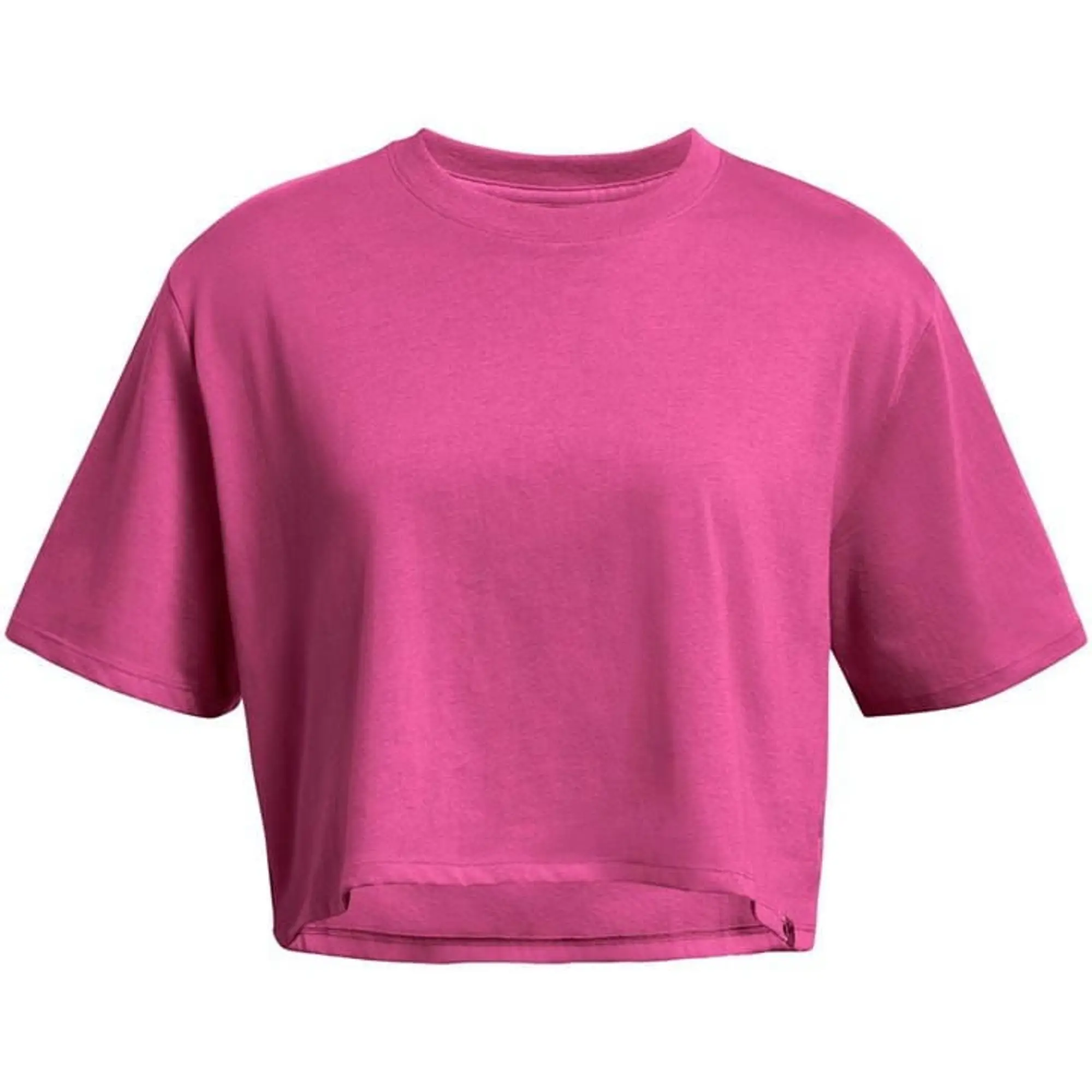 Under Armour Boxy Crop SS - Pink