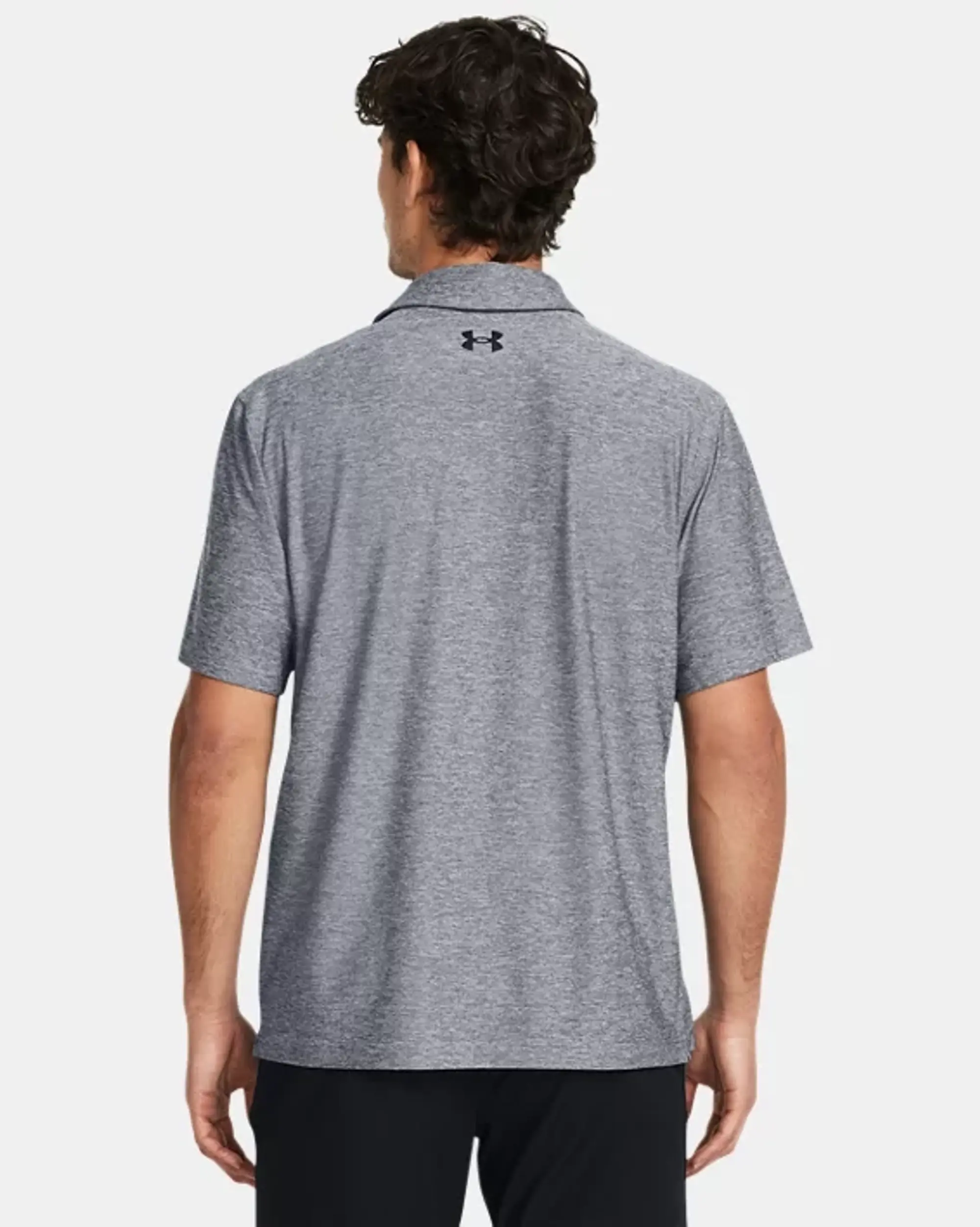 Men's  Under Armour  Tee To Green Polo Steel / Black XL