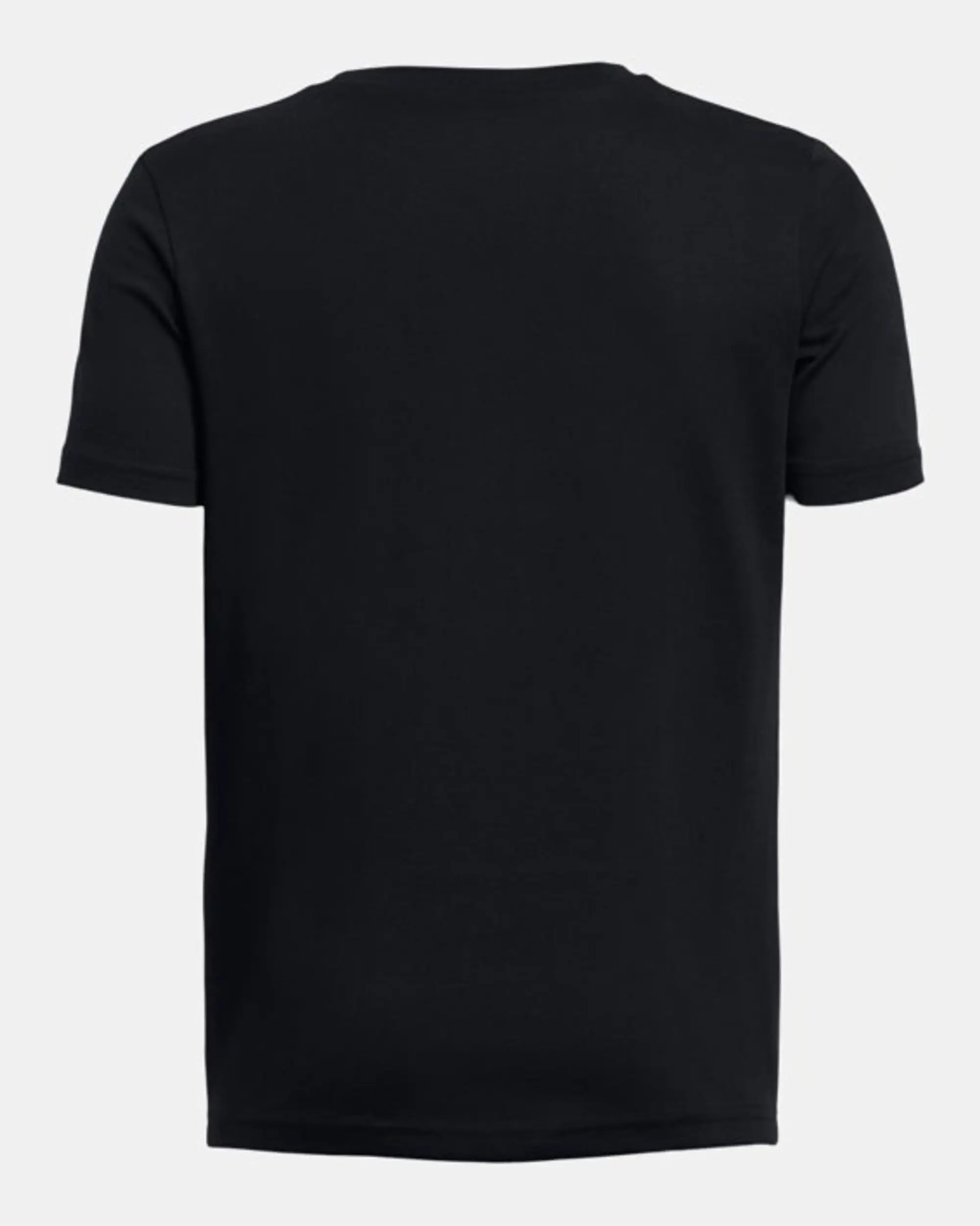 Under Armour Boys' Curry Logo T-Shirt Black / Royal YXS (48 - 50 in)