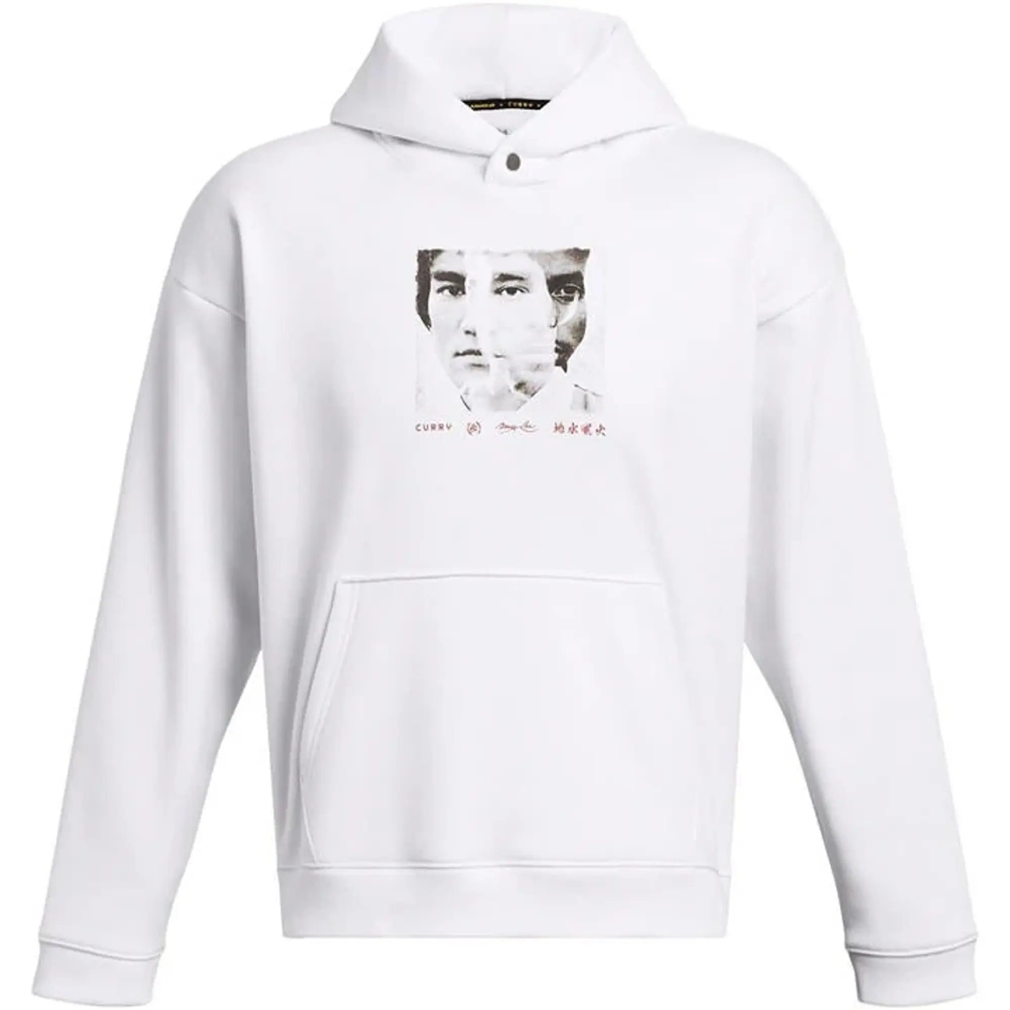 Under Armour Men's Curry x Bruce Lee Hoodie White / Black XXL