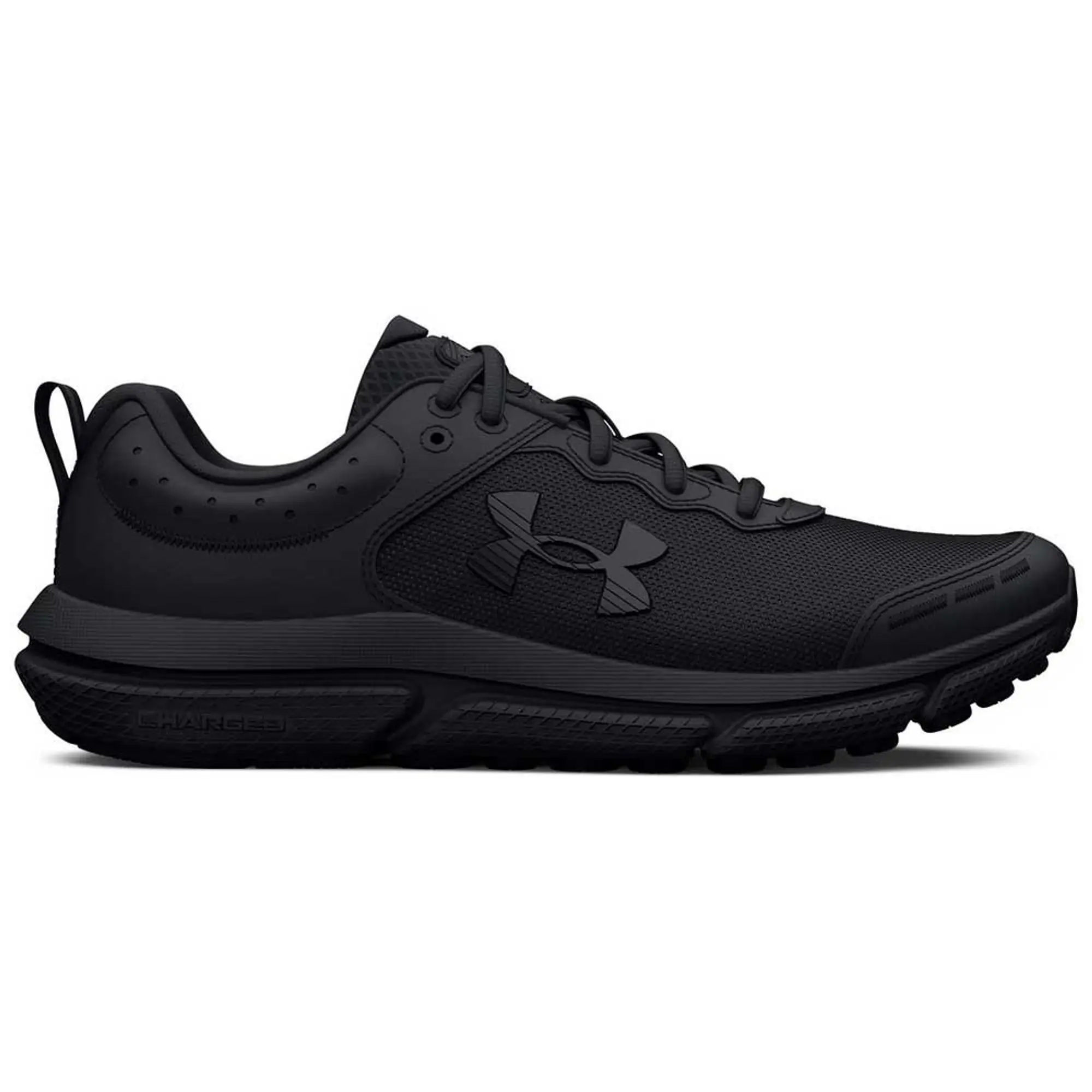 Boys' Grade School  Under Armour  Assert 10 Running Shoes Black / Black / Black 5