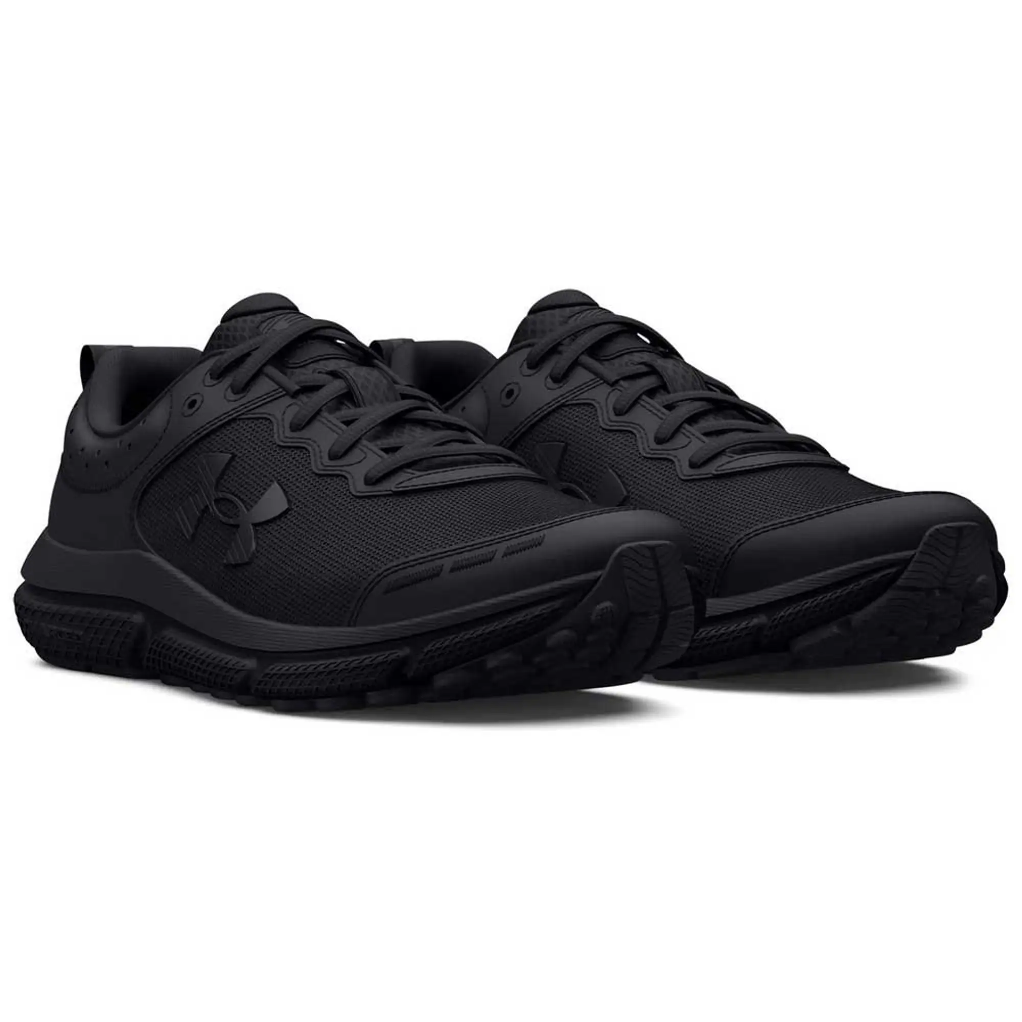 Boys' Grade School  Under Armour  Assert 10 Running Shoes Black / Black / Black 5