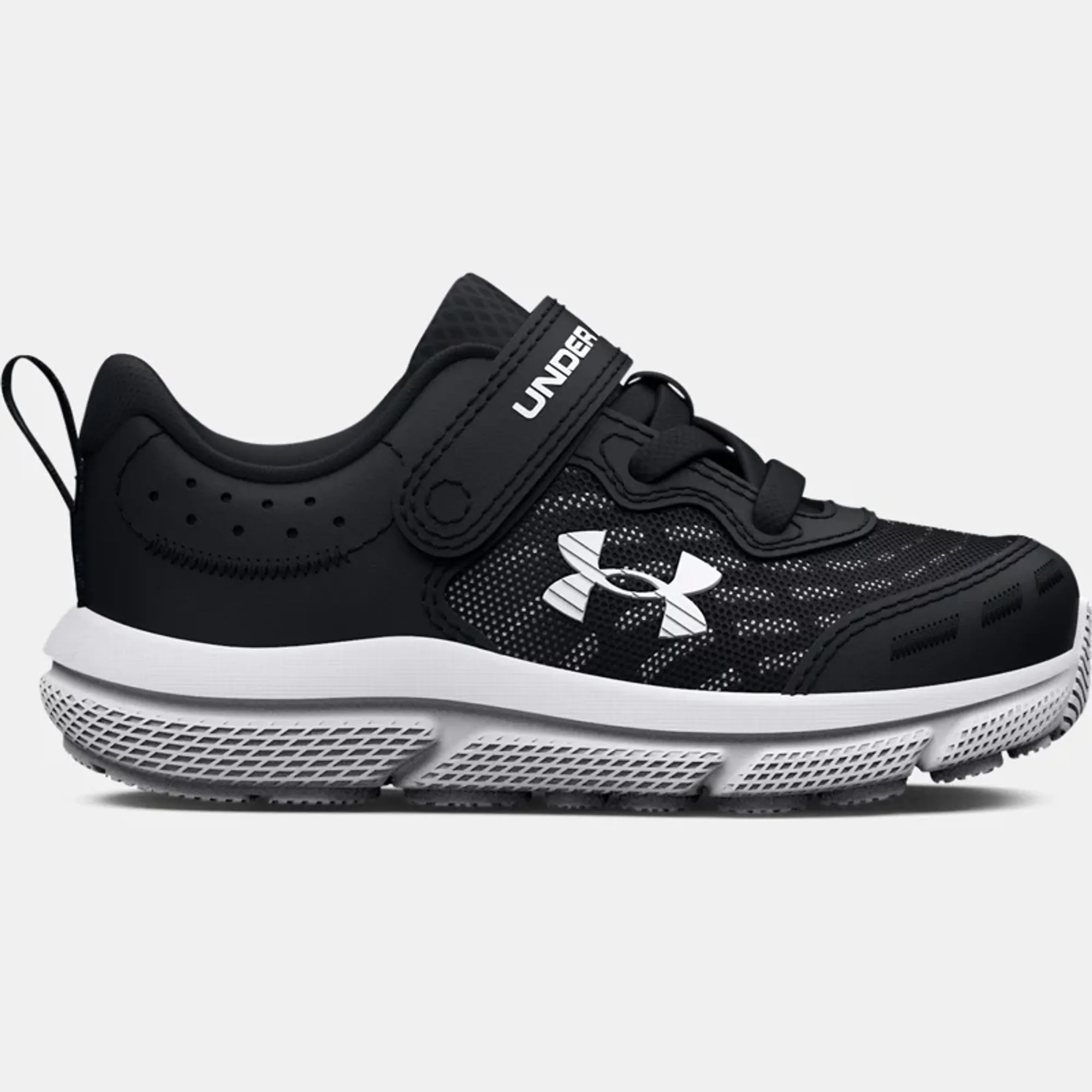 Boys' Infant Under Armour Assert 10 AC Running Shoes Black White
