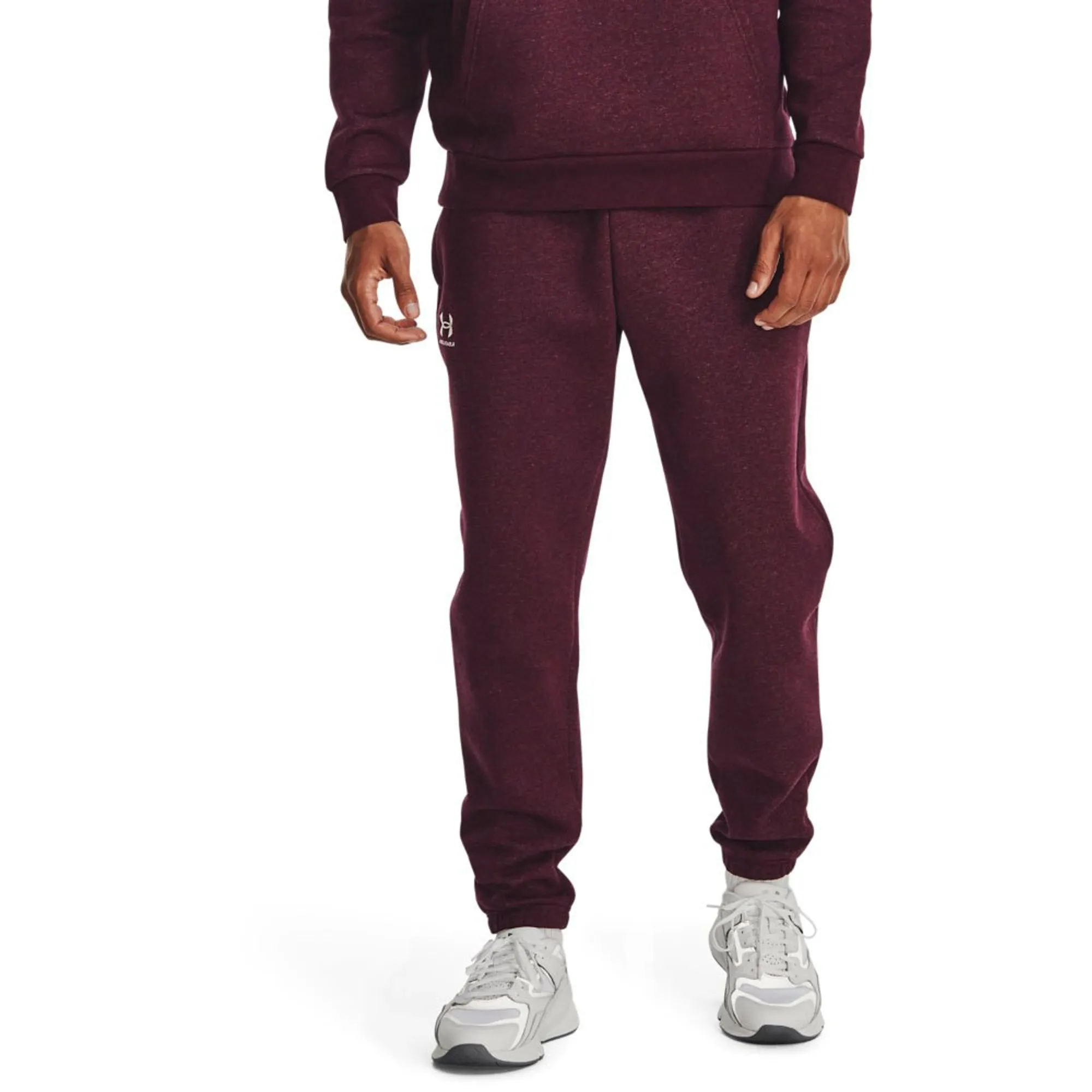 Under Armour Essential Fleece Joggers  - Purple