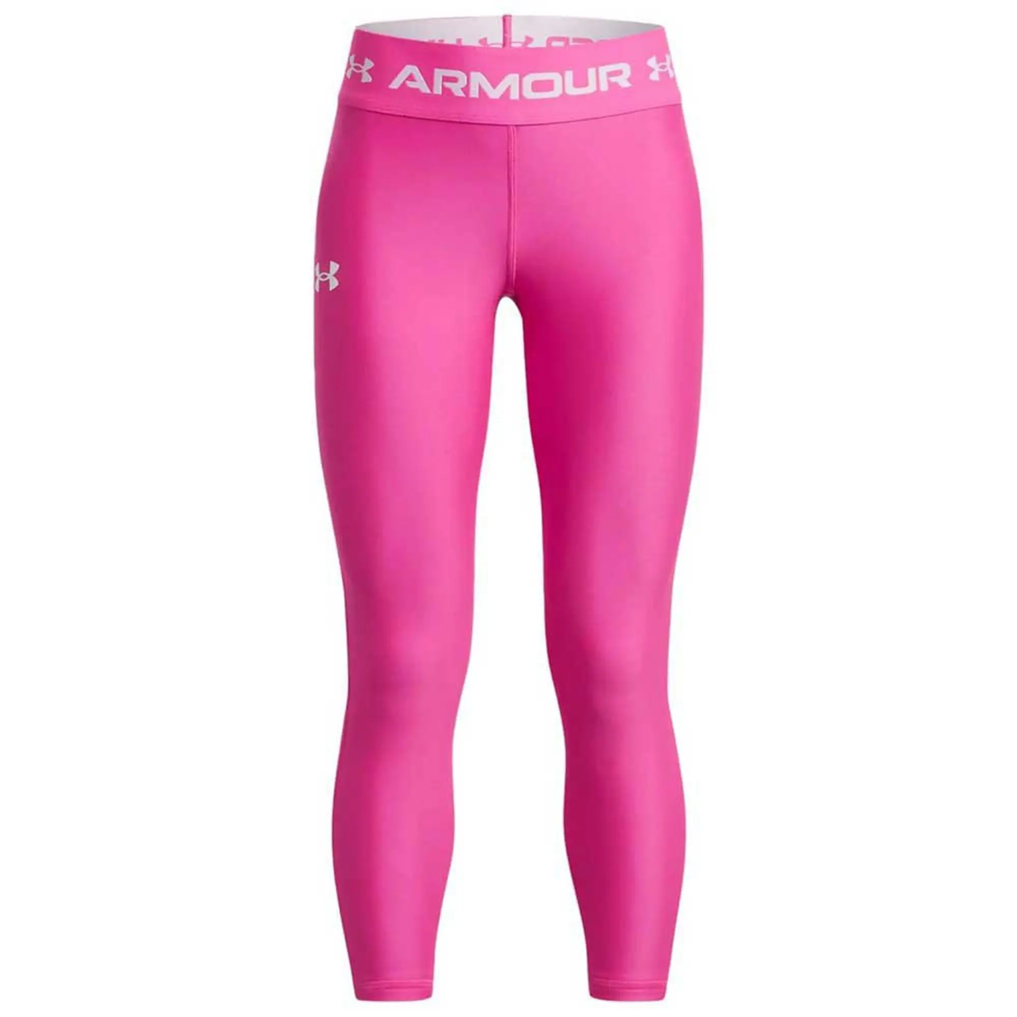 Under Armour Girls Armour Ankle Legging - Pink - Size XL/G - Pink