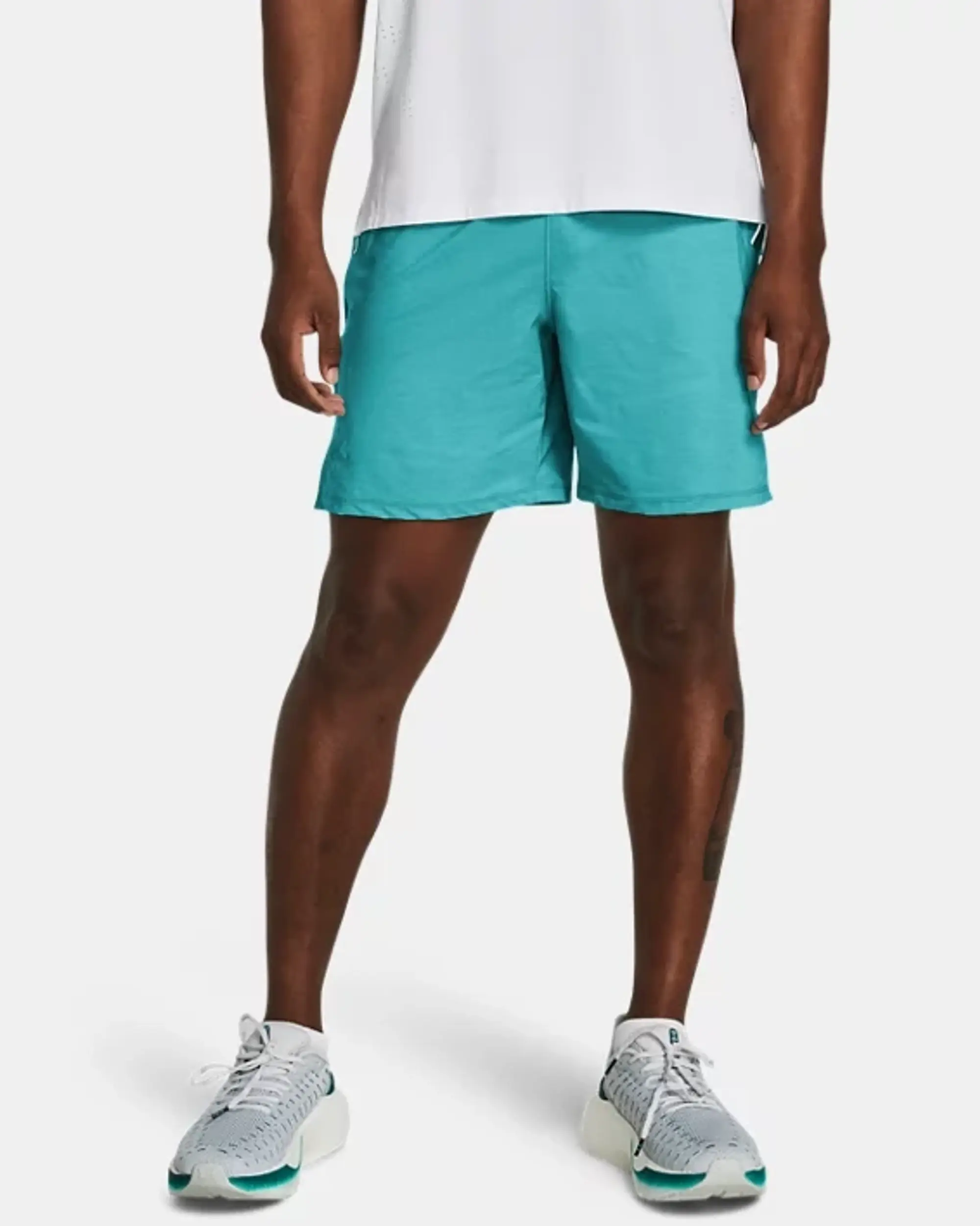 Under Armour Launch Pro 7 Inch Htr Shorts - Blue