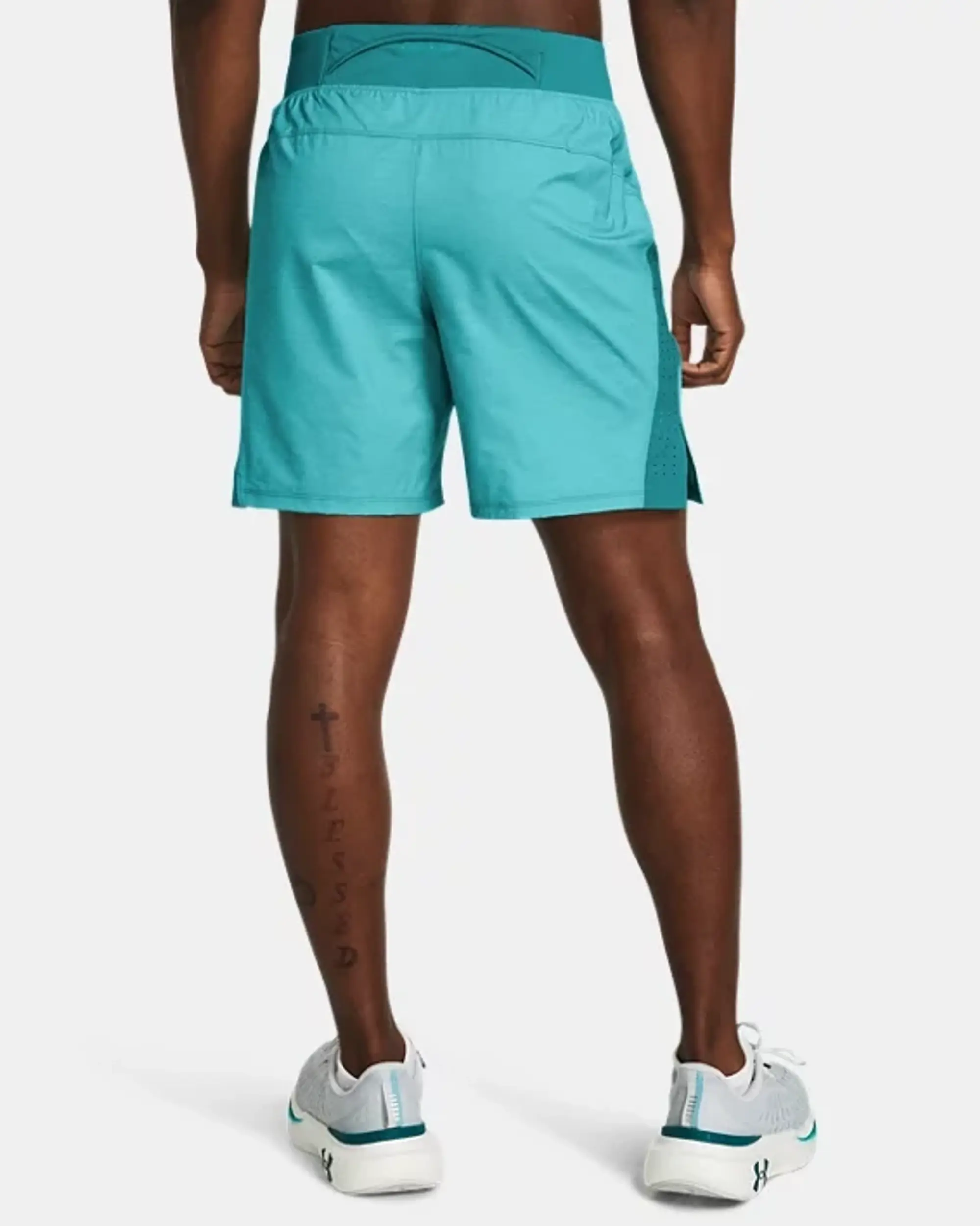 Under Armour Launch Pro 7 Inch Htr Shorts - Blue
