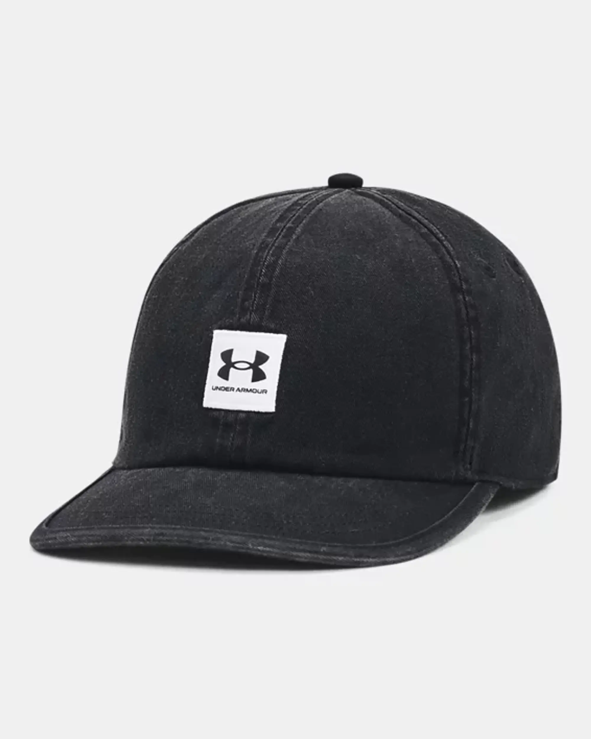 Men's  Under Armour  Branded Snapback Cap Black / White OSFM