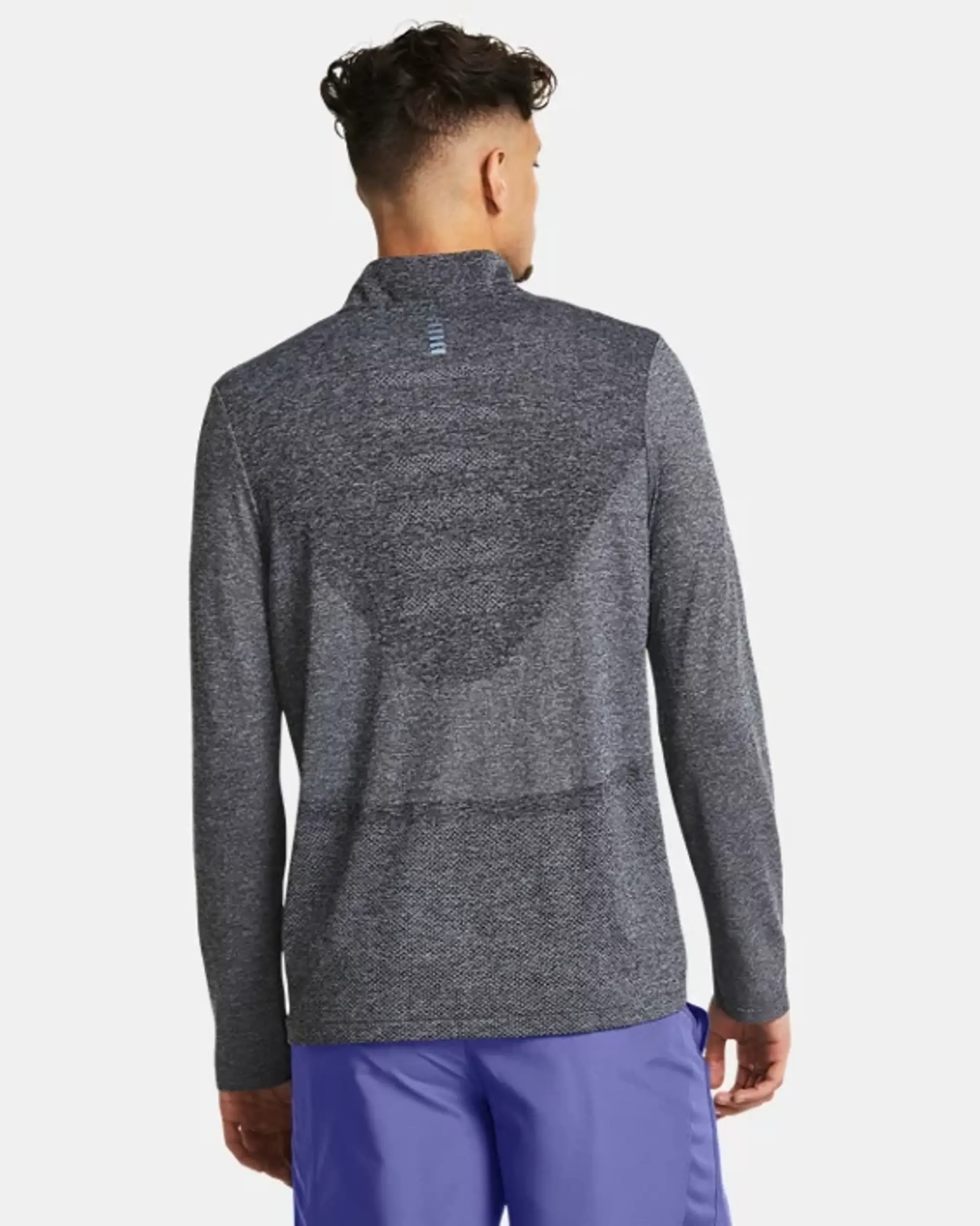 Under Armour SEAMLESS STRIDE quarter ZIP - Purple