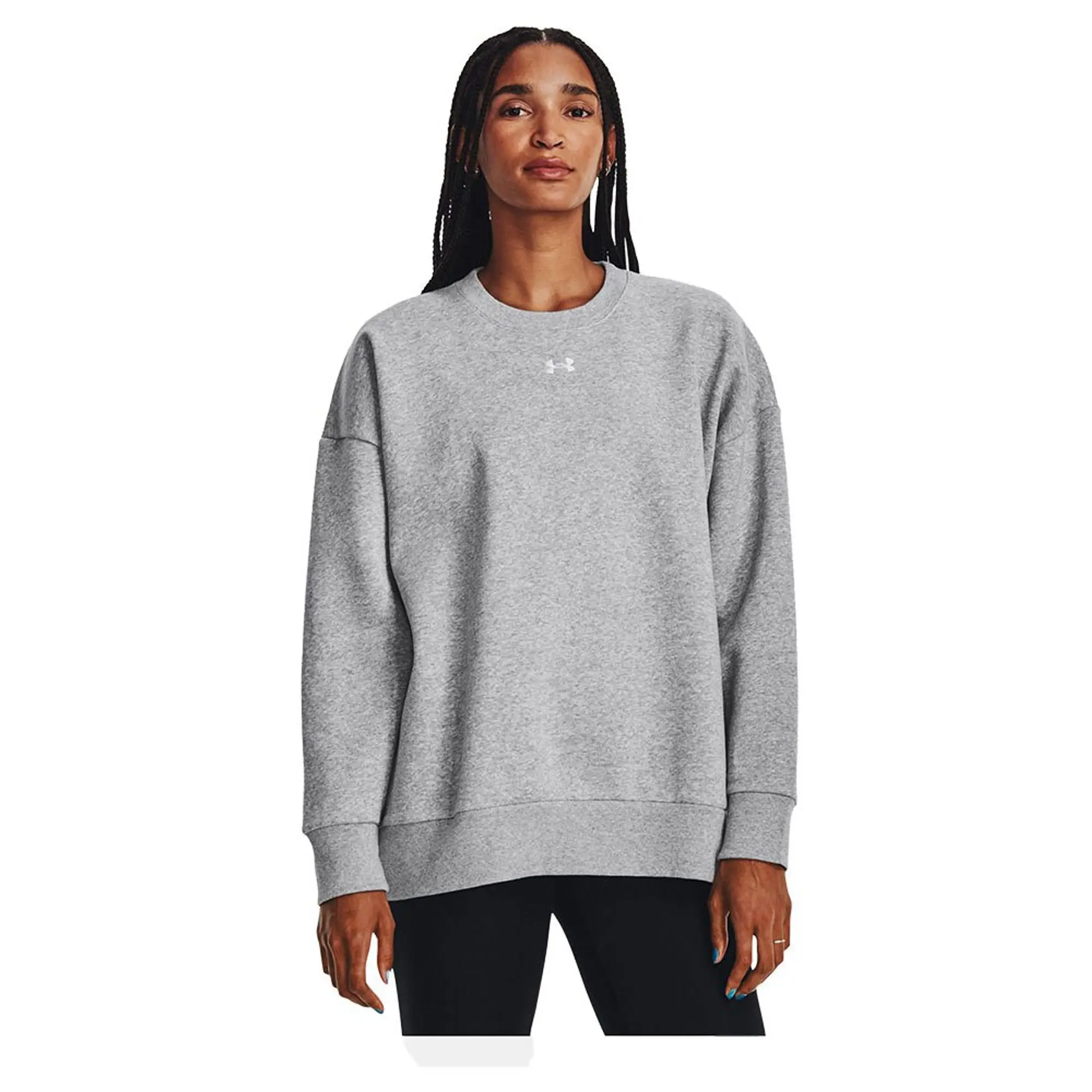 Under Armour Rival Flc Os Crw Ld99 - Grey