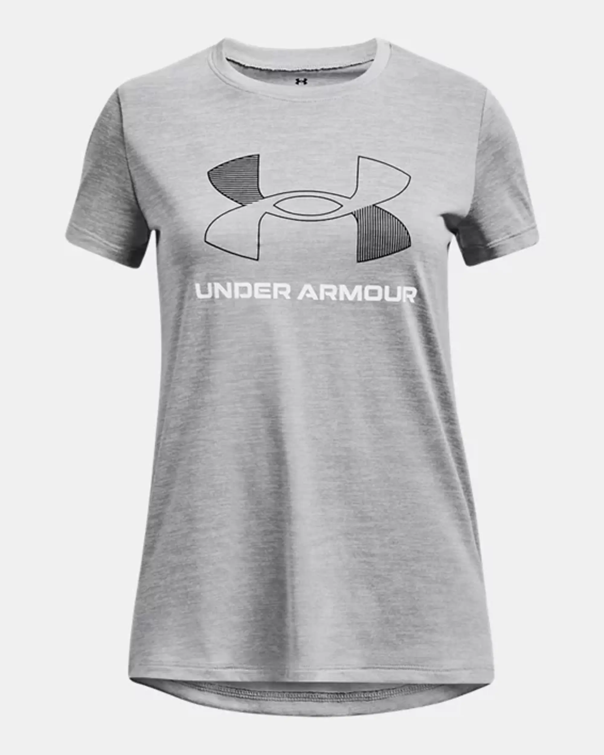 Under Armour Armour Ua Tech Bl Twist Ss T-Shirt Girls - Grey