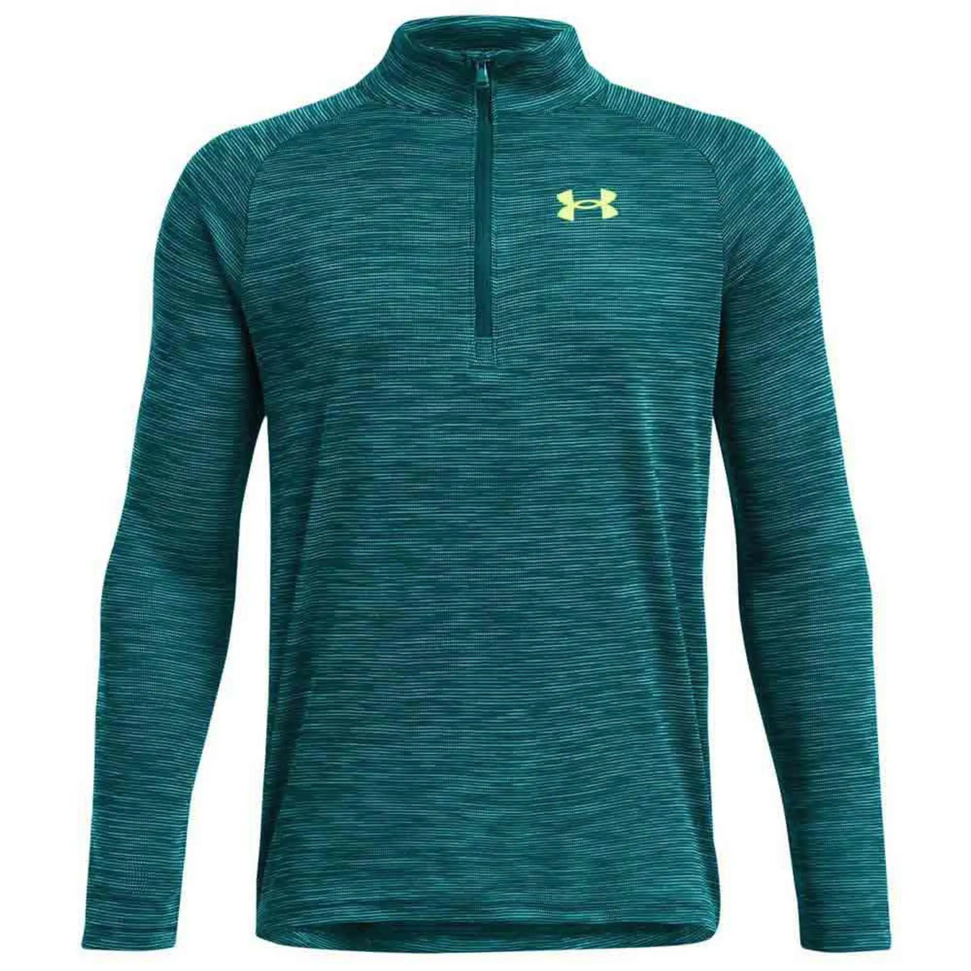 Under Armour Junior Tech Textured 1/2 Zip Sleeve Top