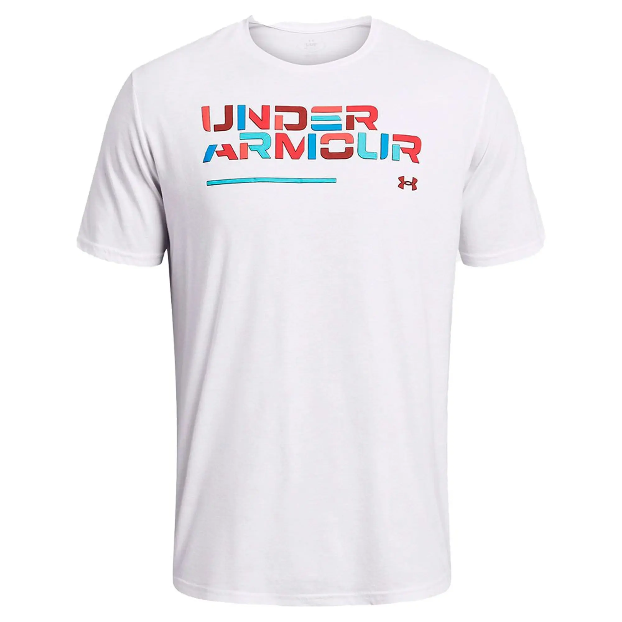 Under Armour Colorblock Wordmark Short Sleeve T-shirt