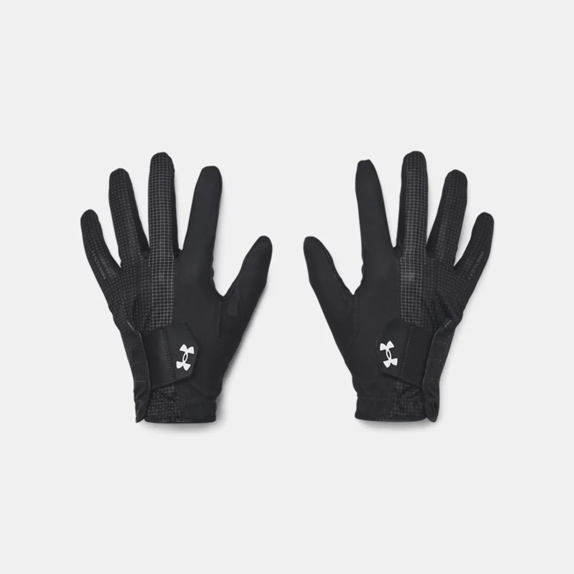 Unisex  Under Armour  Drive Storm Gloves Black / Black / White XL