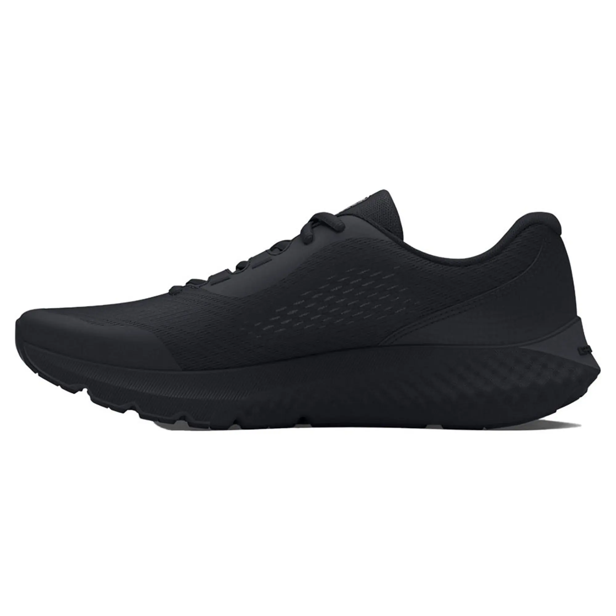 Boys' Grade School  Under Armour  Rogue 4 Running Shoes Black / Black / Black 3