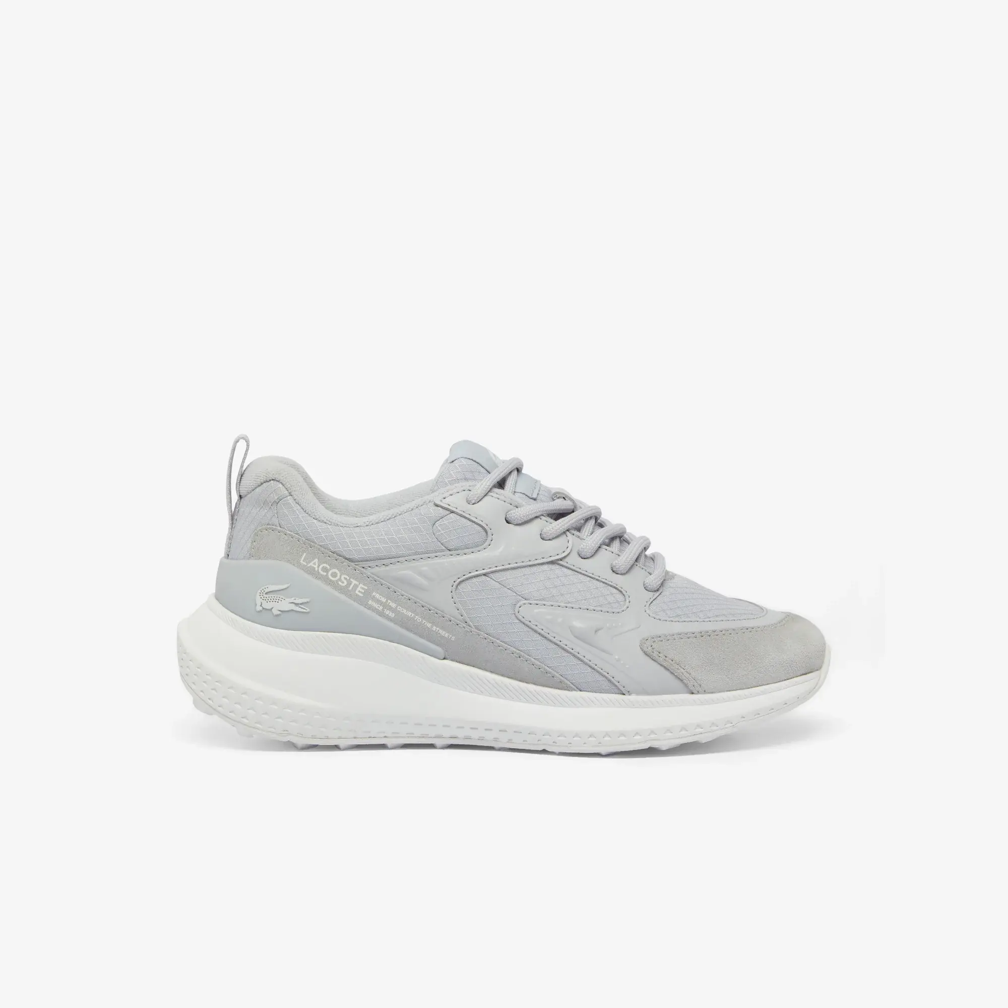 Lacoste Women's L003 EVO Trainers - Light Grey / White