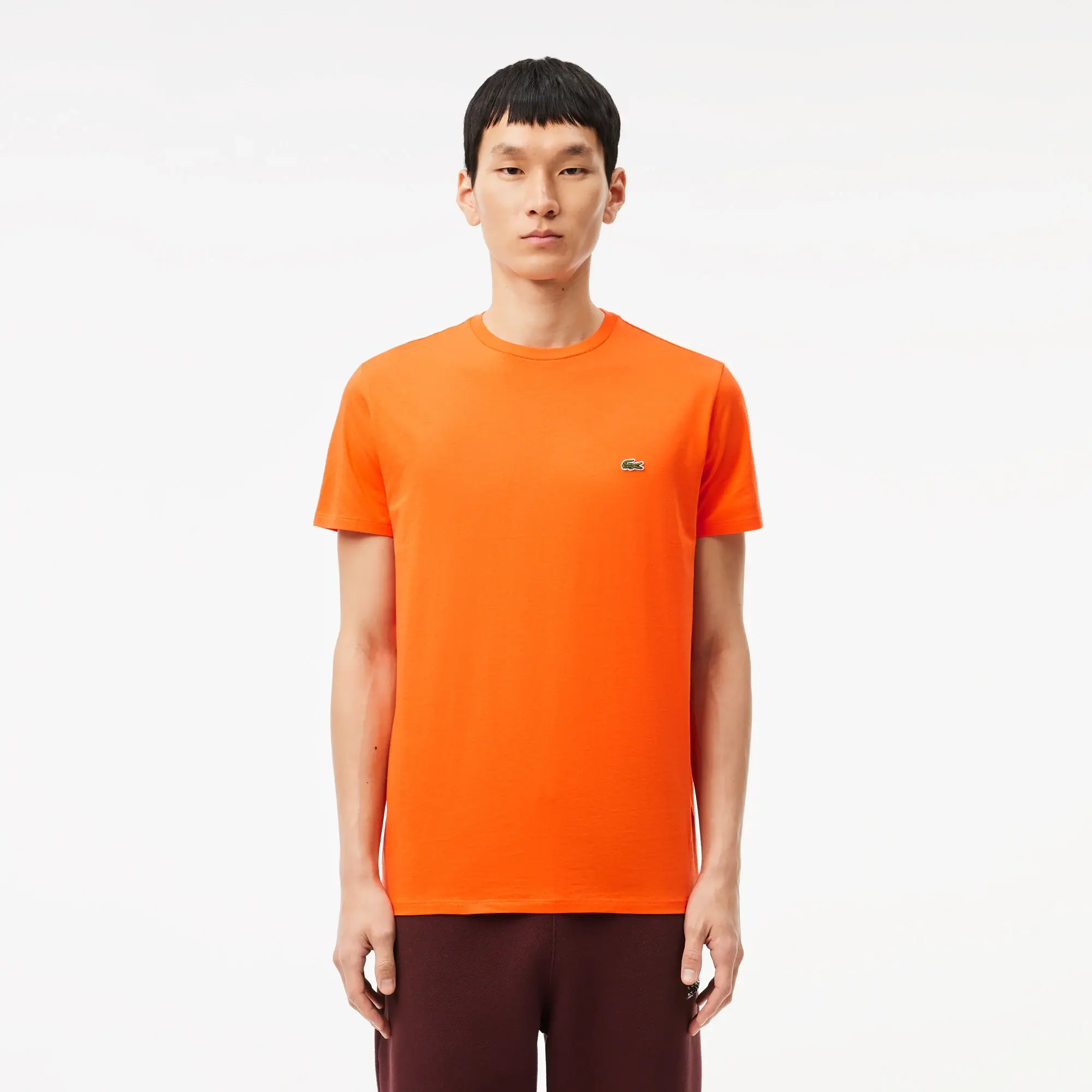 Lacoste Cotton Pima T-shirt - Orange