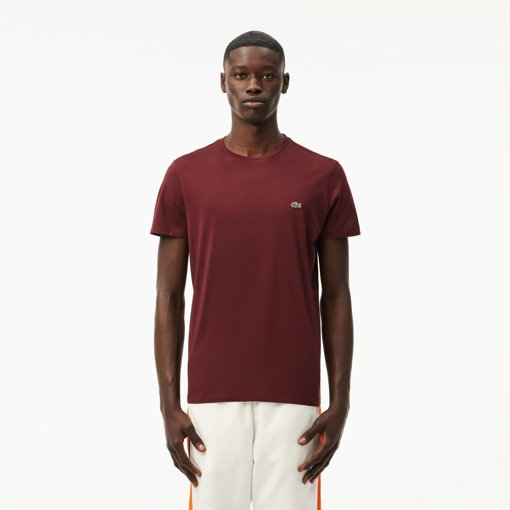 Lacoste Cotton Pima T-shirt - Bordeaux