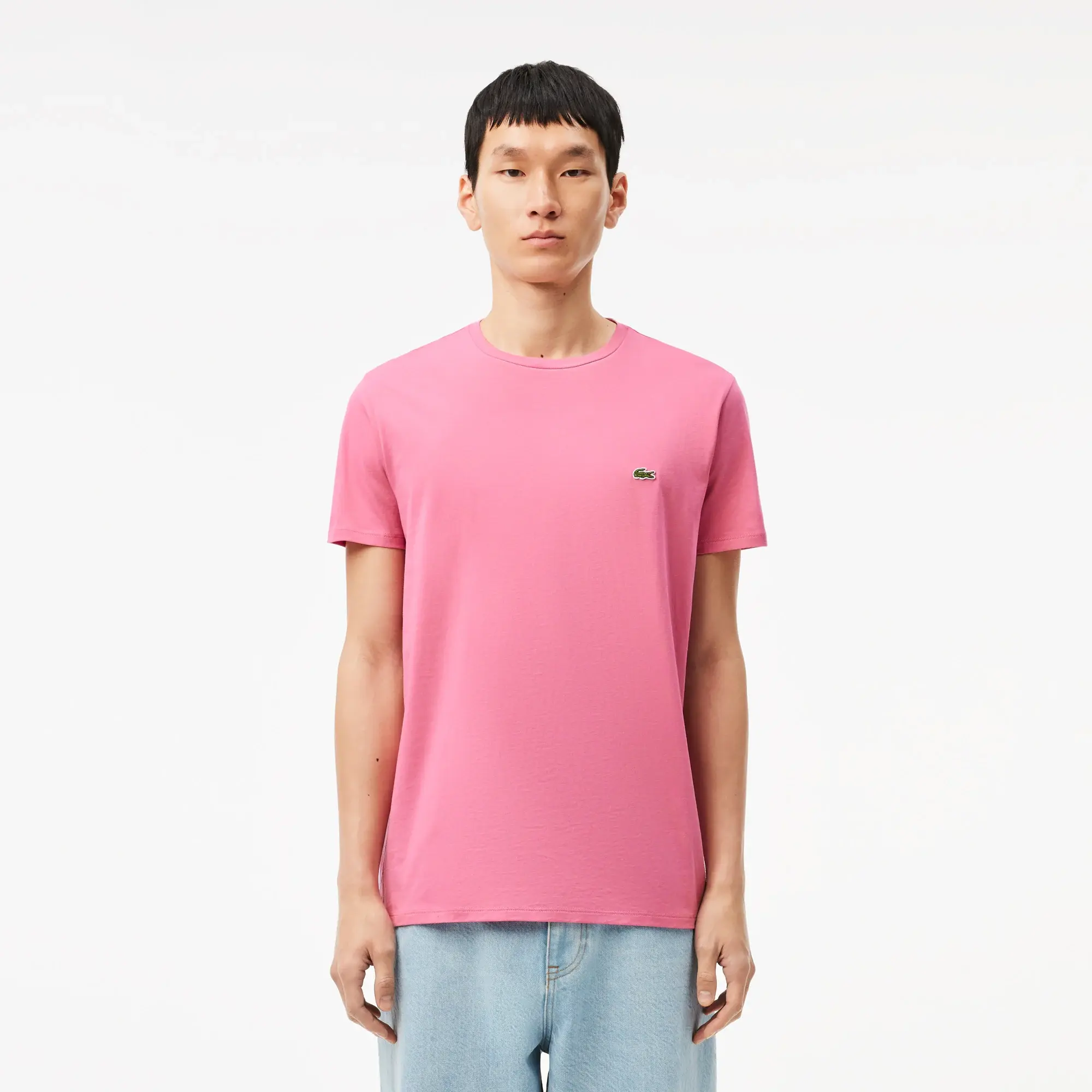 Lacoste Cotton Pima T-shirt - Reseda Pink