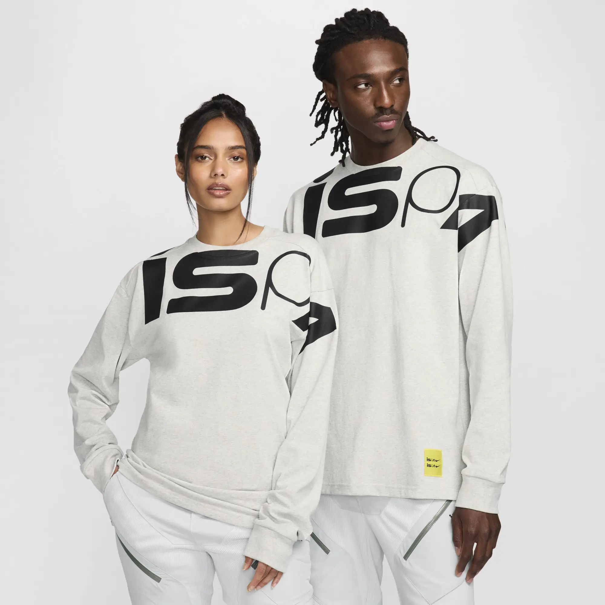 Nike NRG ISPA Long Sleeve T-Shirt - Grey, Grey