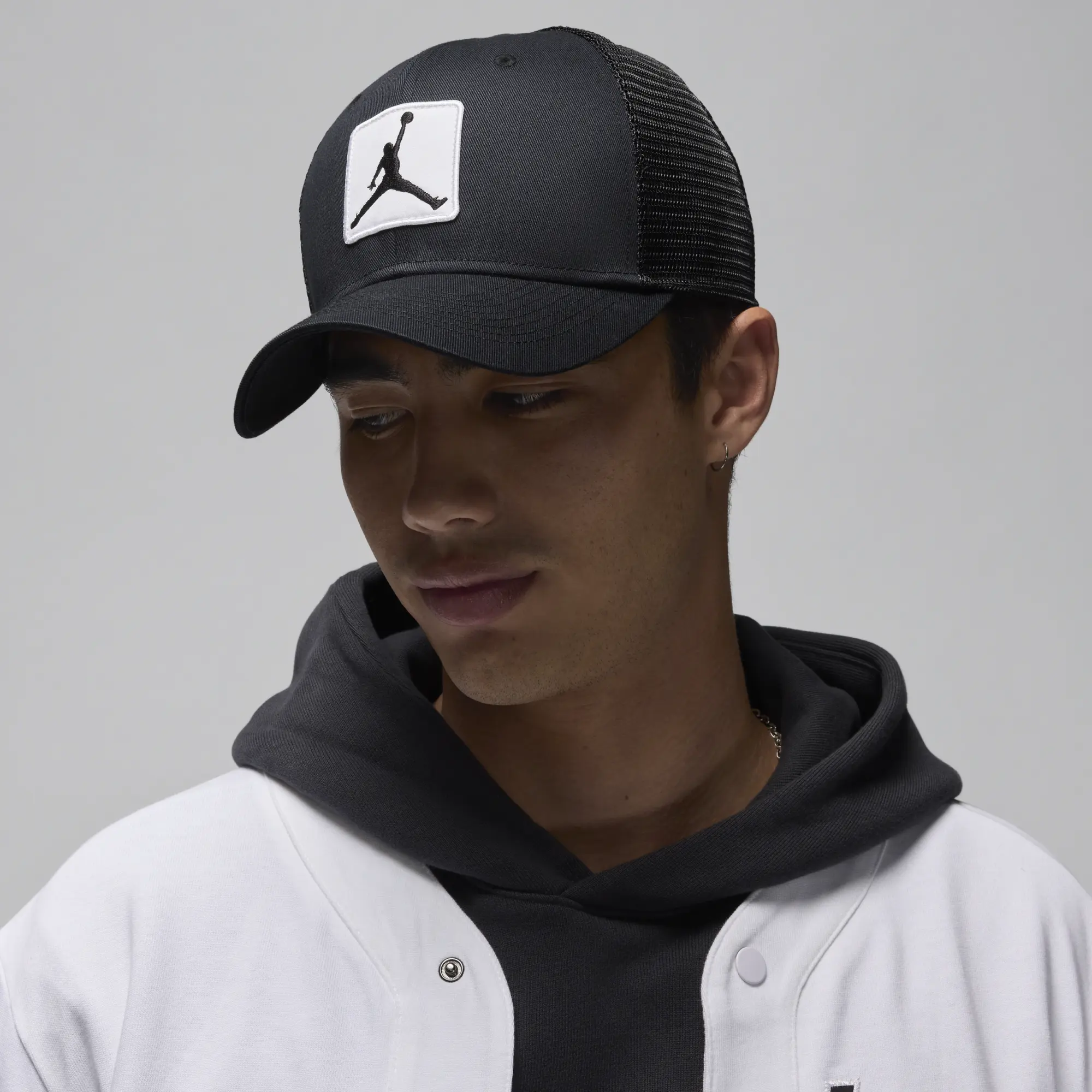 Nike Jordan Rise Structured Hat - Black - Sustainable Blends