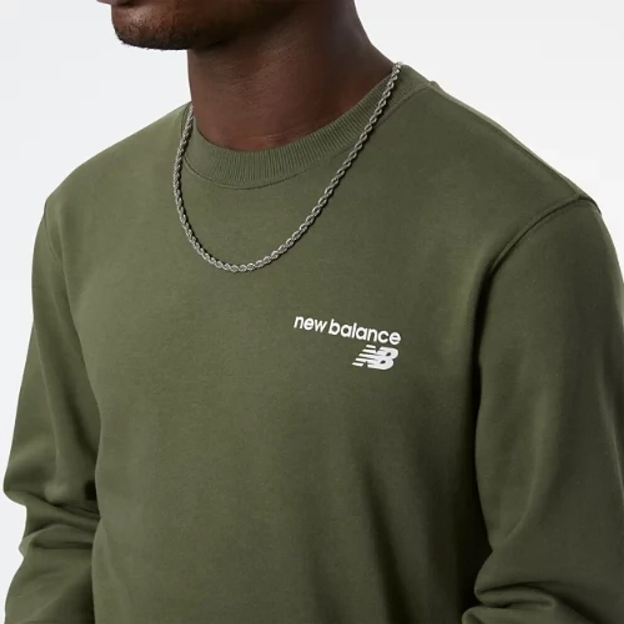 New Balance Classic Core Fleece Crewneck Sweatshirt - Green