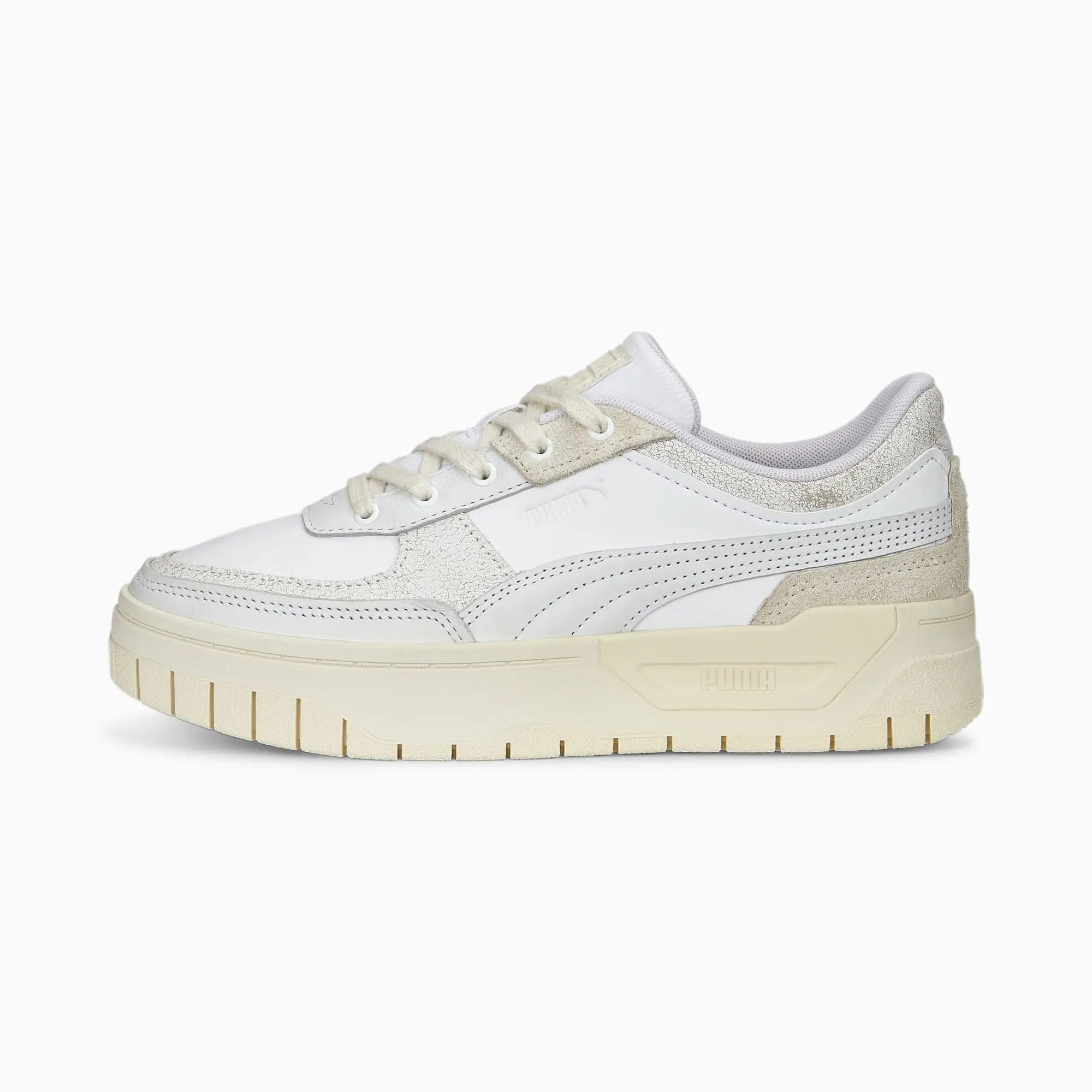 Puma Womens Cali Dream Thrifted Sneakers - White