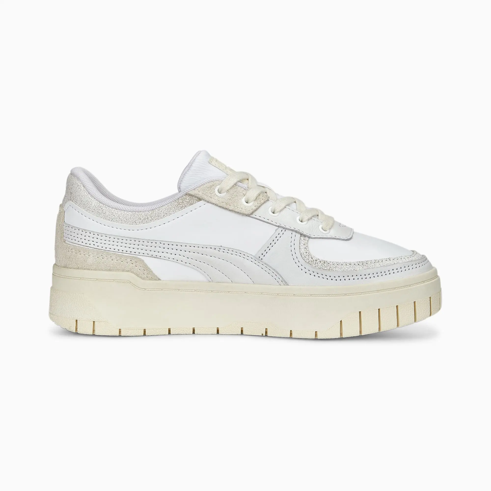 Puma Womens Cali Dream Thrifted Sneakers - White