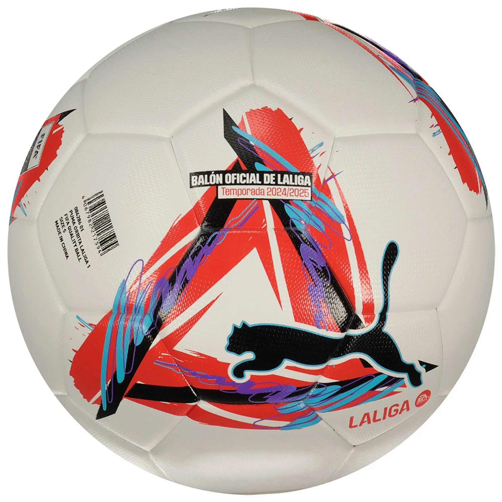 PUMA Laliga 1 Football (Fifa Quality), White/Multicolor