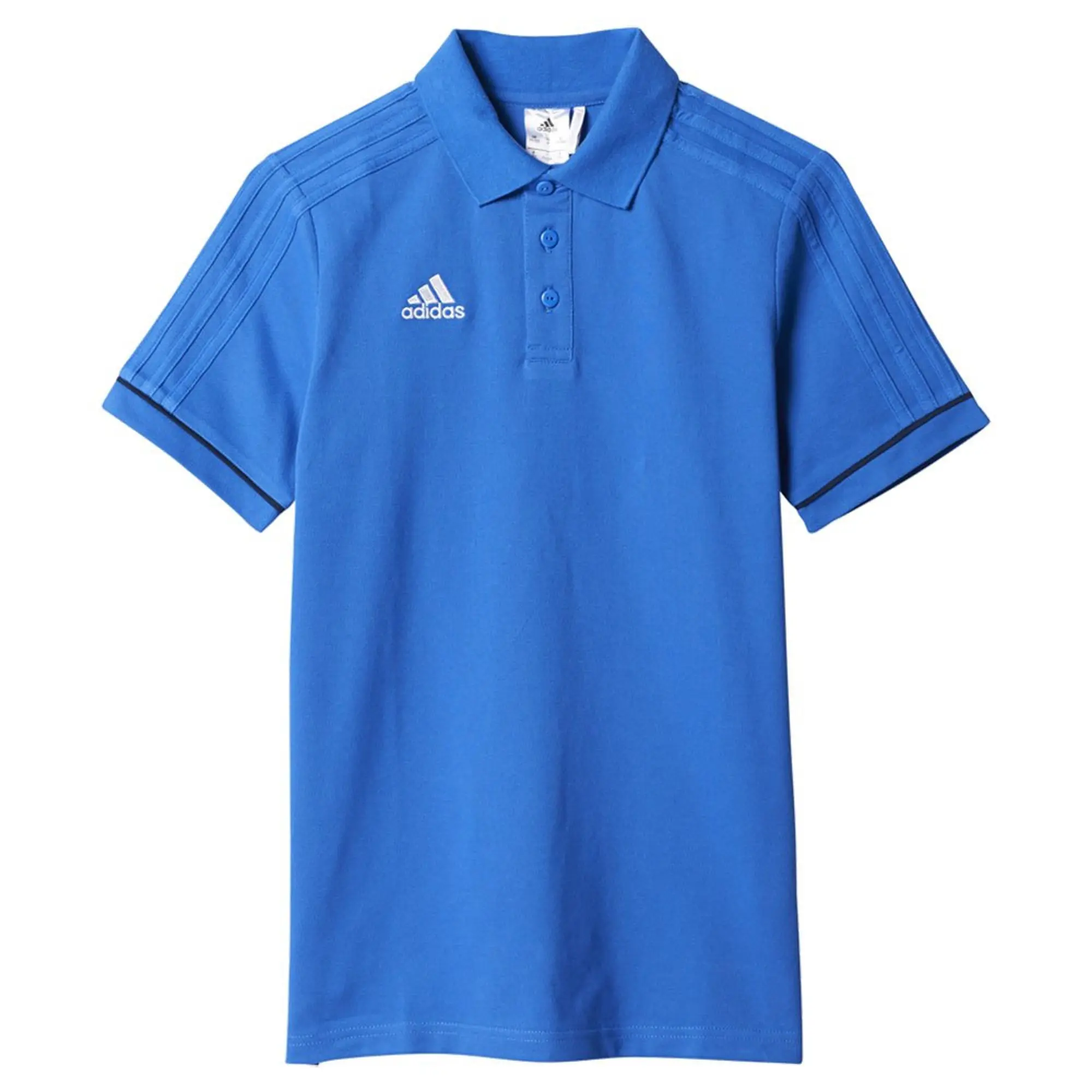 Adidas Tiro 17 Short Sleeve Polo  - Blue