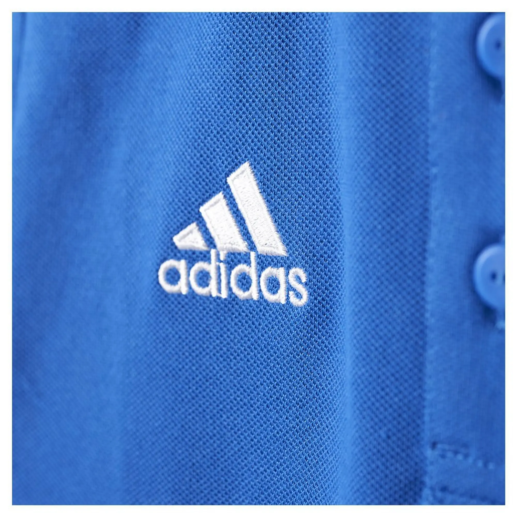Adidas Tiro 17 Short Sleeve Polo  - Blue