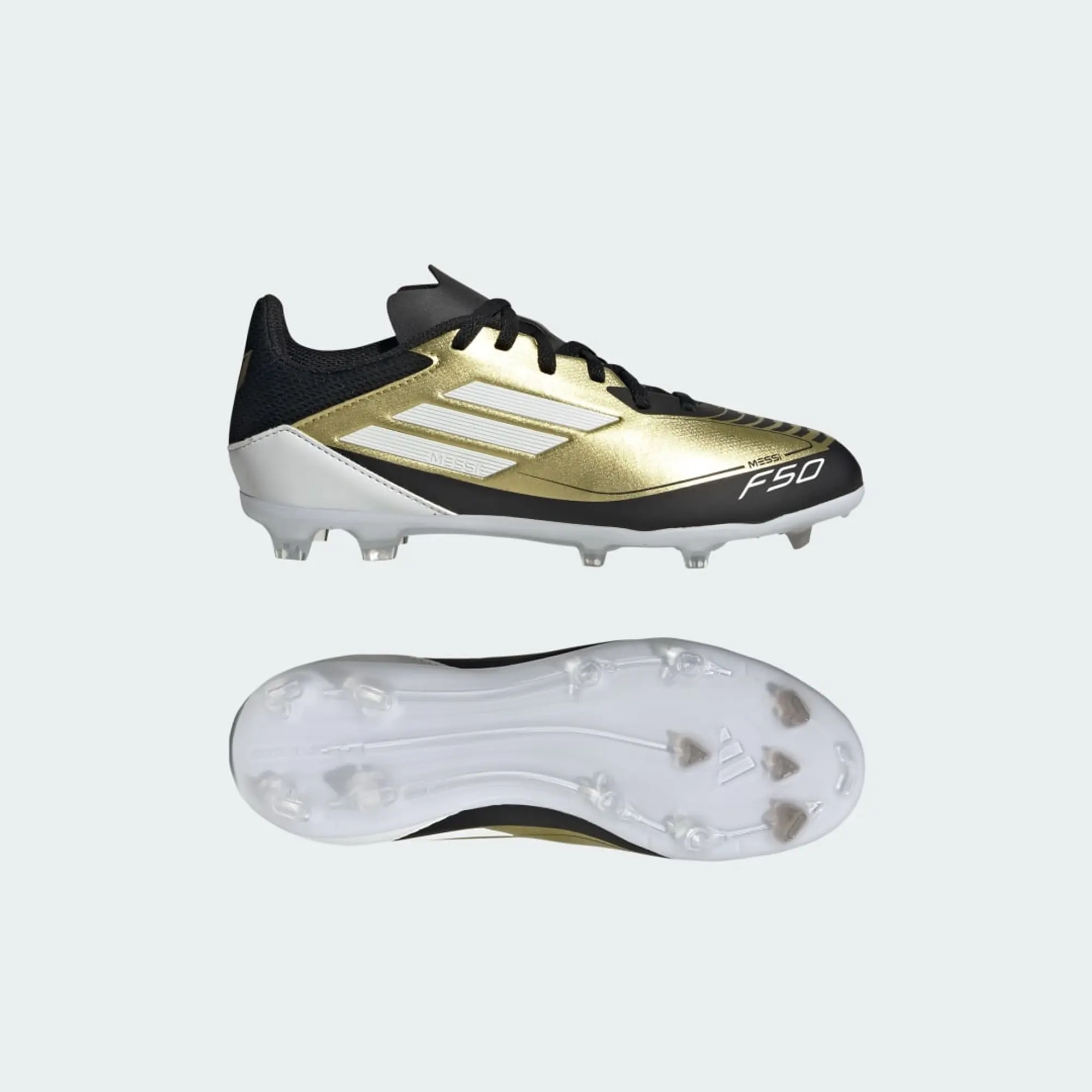 adidas - JUNIOR F50 League FG/MG Messi Triunfo Dorado