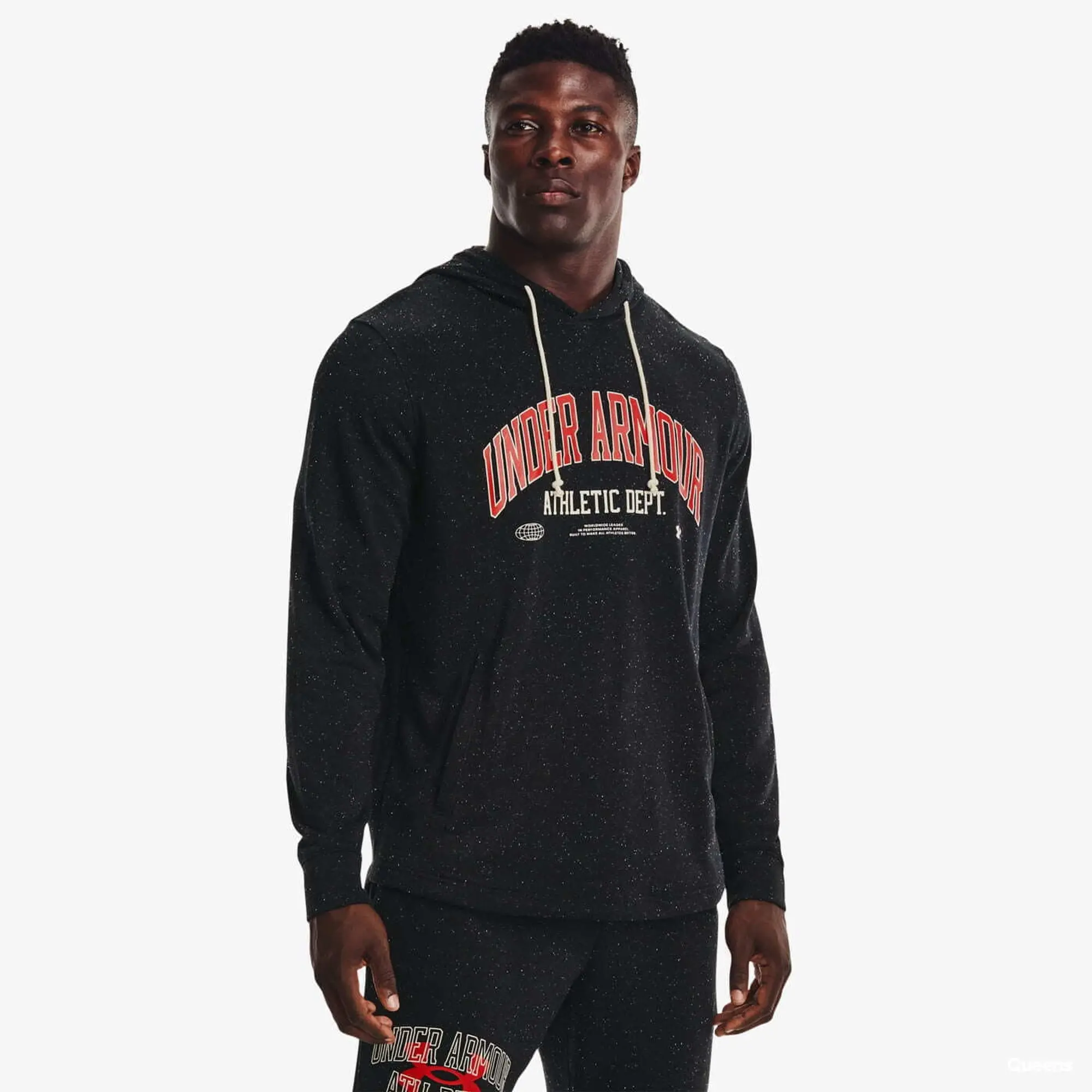 Sweatshirt Under Armour Rival Try Athlc Dept Hd Black/ Stone Xl