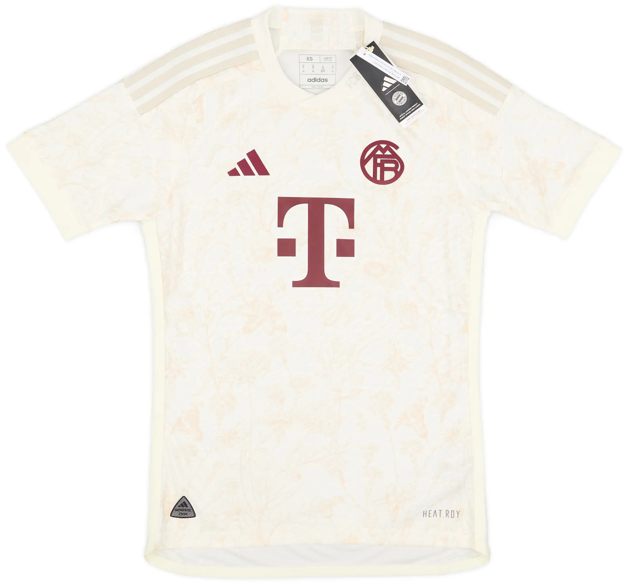 adidas 2023-24 Bayern Munich Authentic Third Shirt (XS)