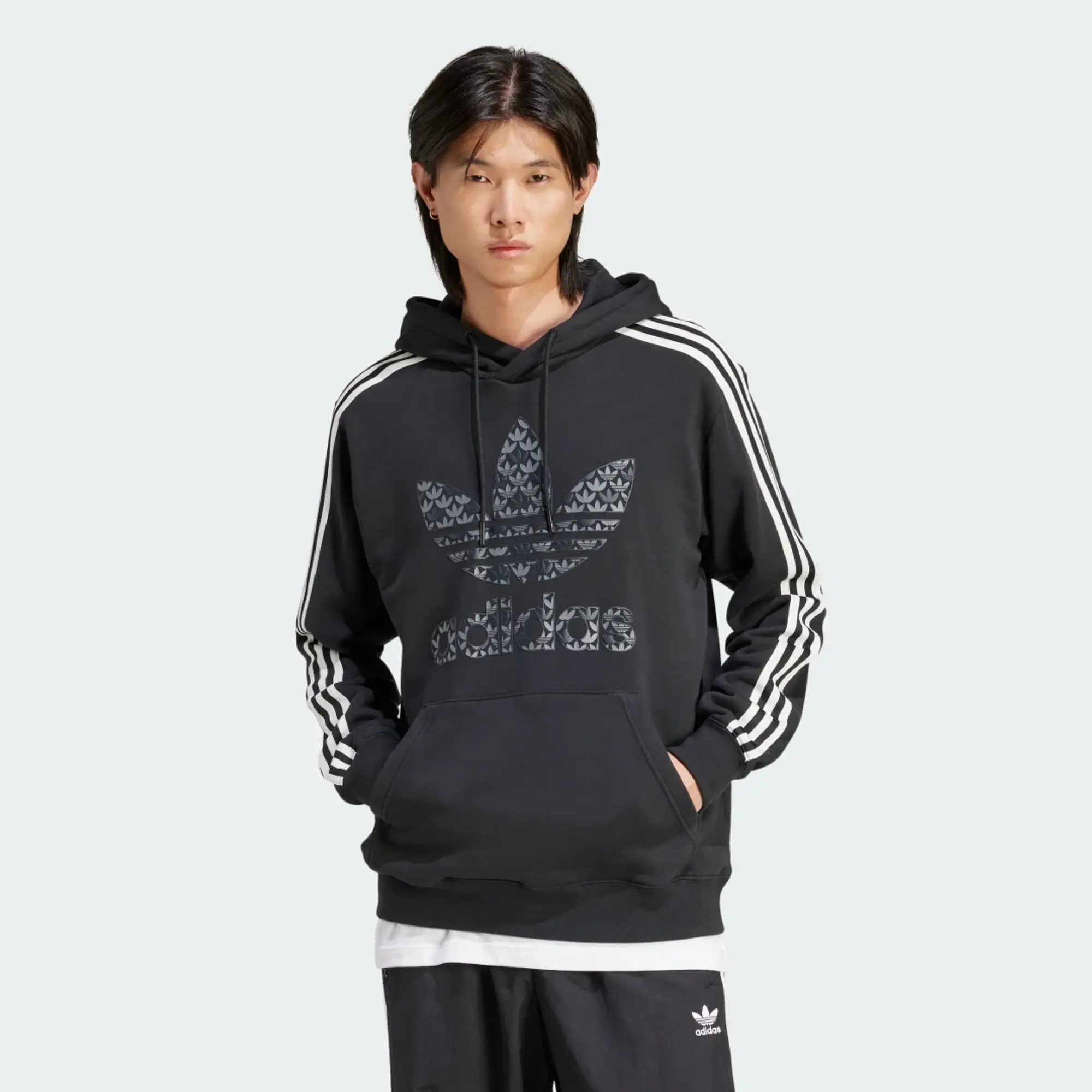 adidas Classic Mono Graphic Hoodie