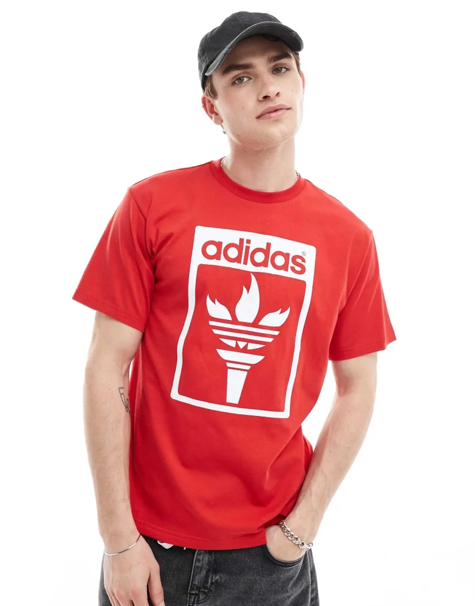 Adidas Originals Trefoil Torch Short Sleeve T-shirt