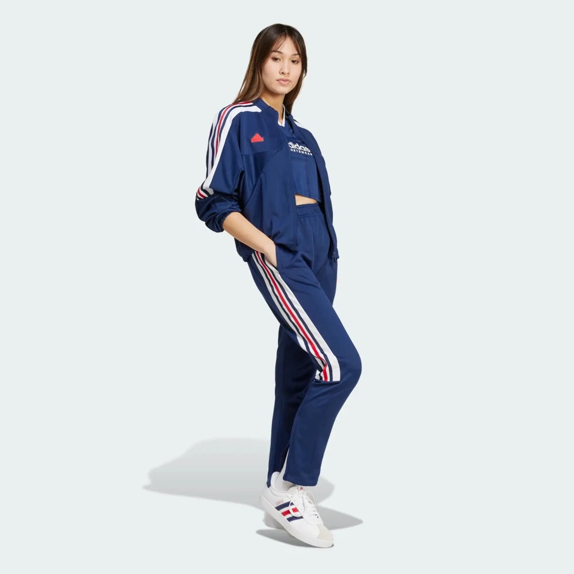 Adidas Tiro Cut 3-Stripes Track Pants In Team Navy Blue 2 / White / Bet