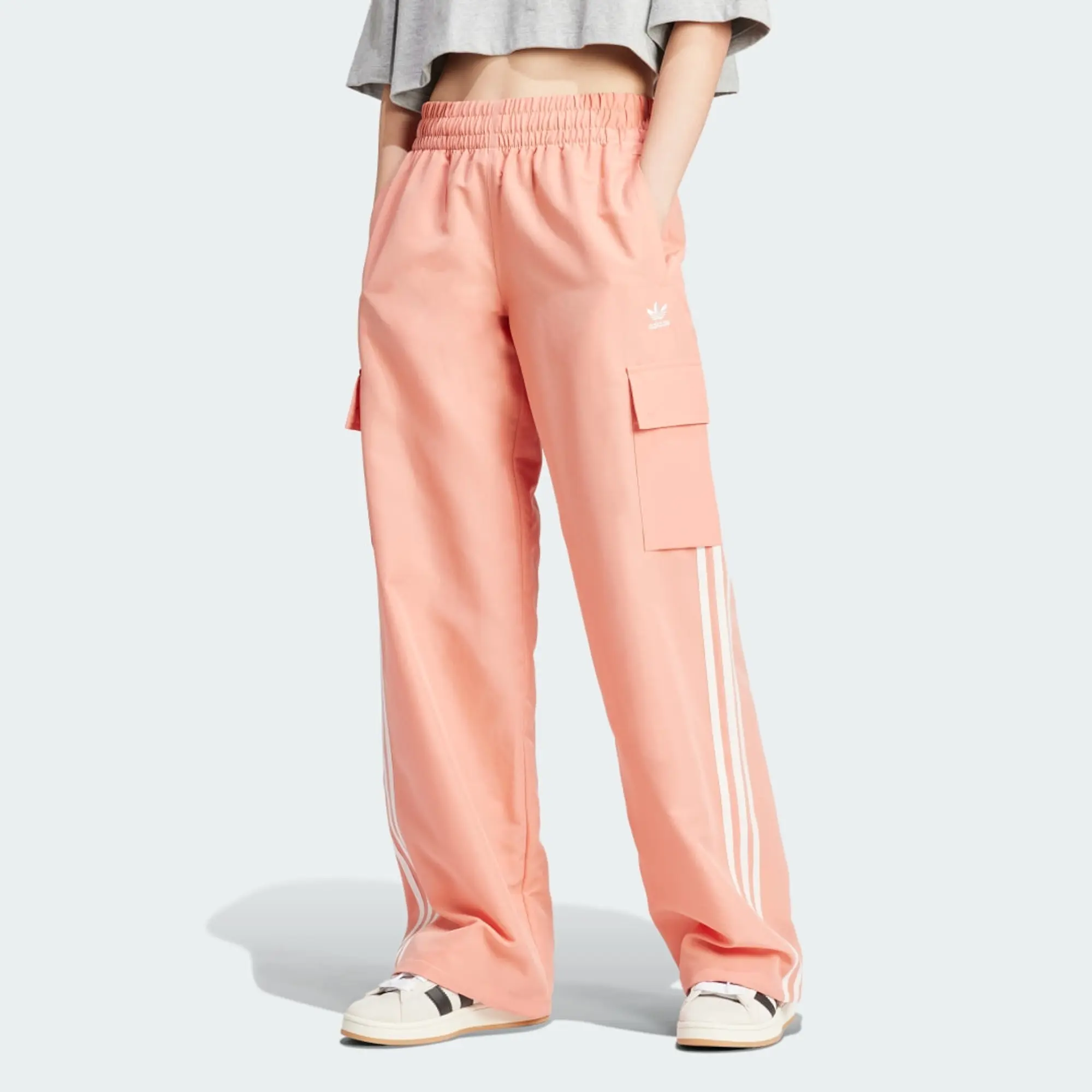 adidas Adicolor 3-Stripes Cargo Tracksuit Bottoms