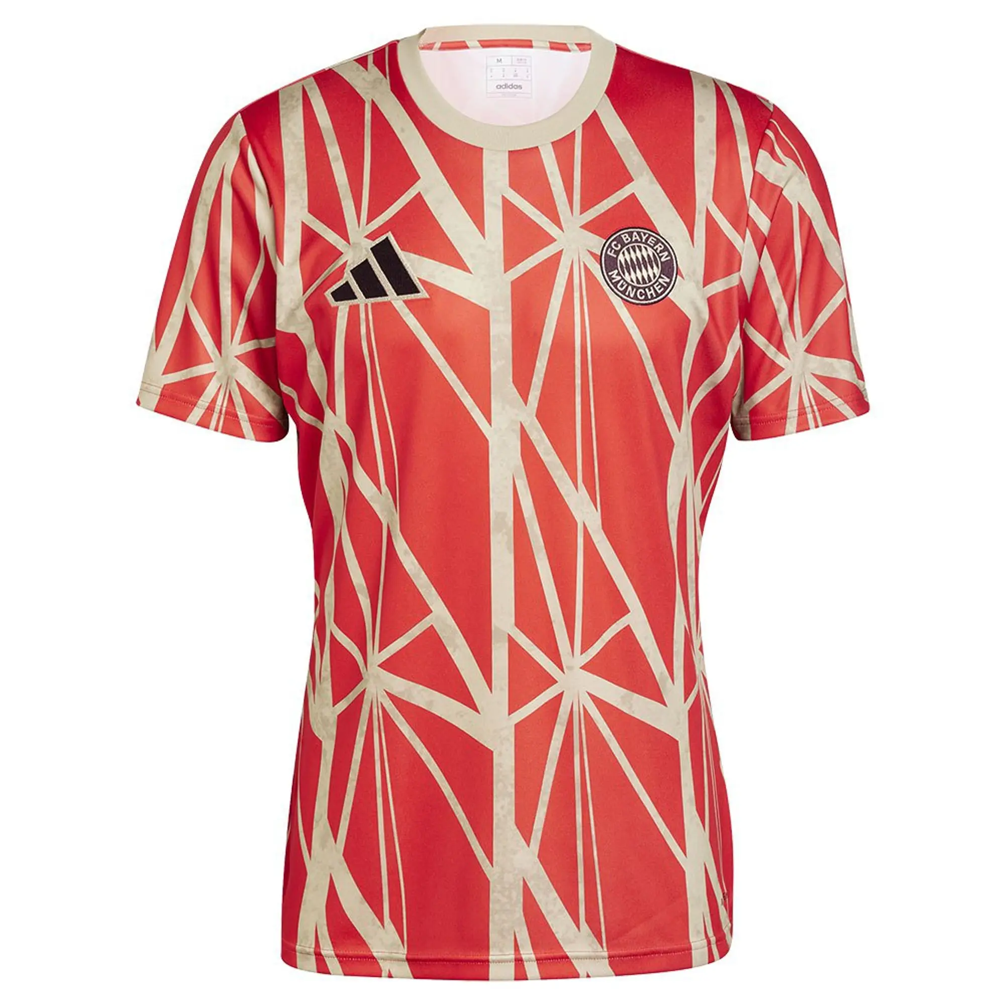 adidas Bayern Munich Mens SS Pre-Match Home Shirt 2024/25
