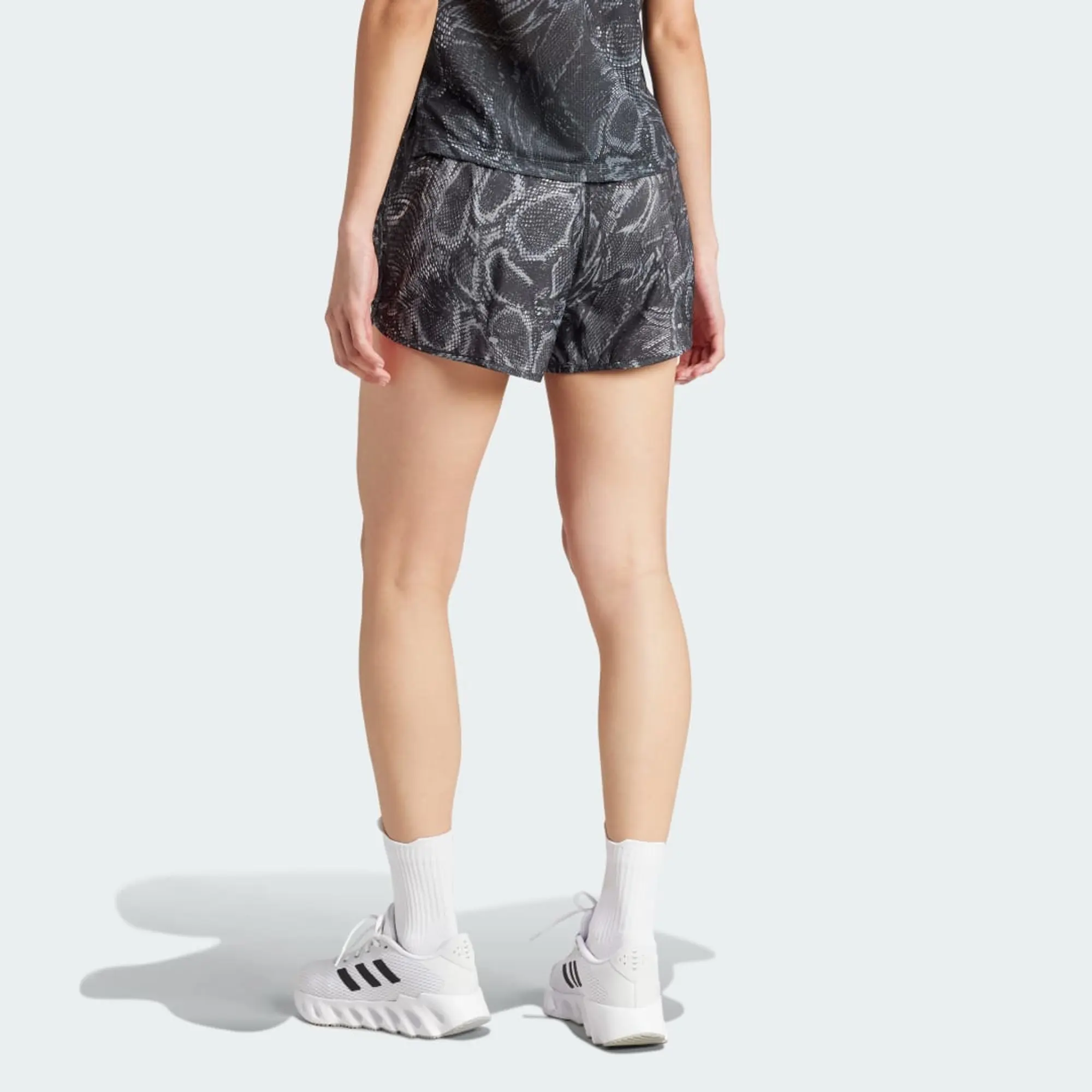 adidas Own the Run Excite Allover Print AEROREADY Shorts