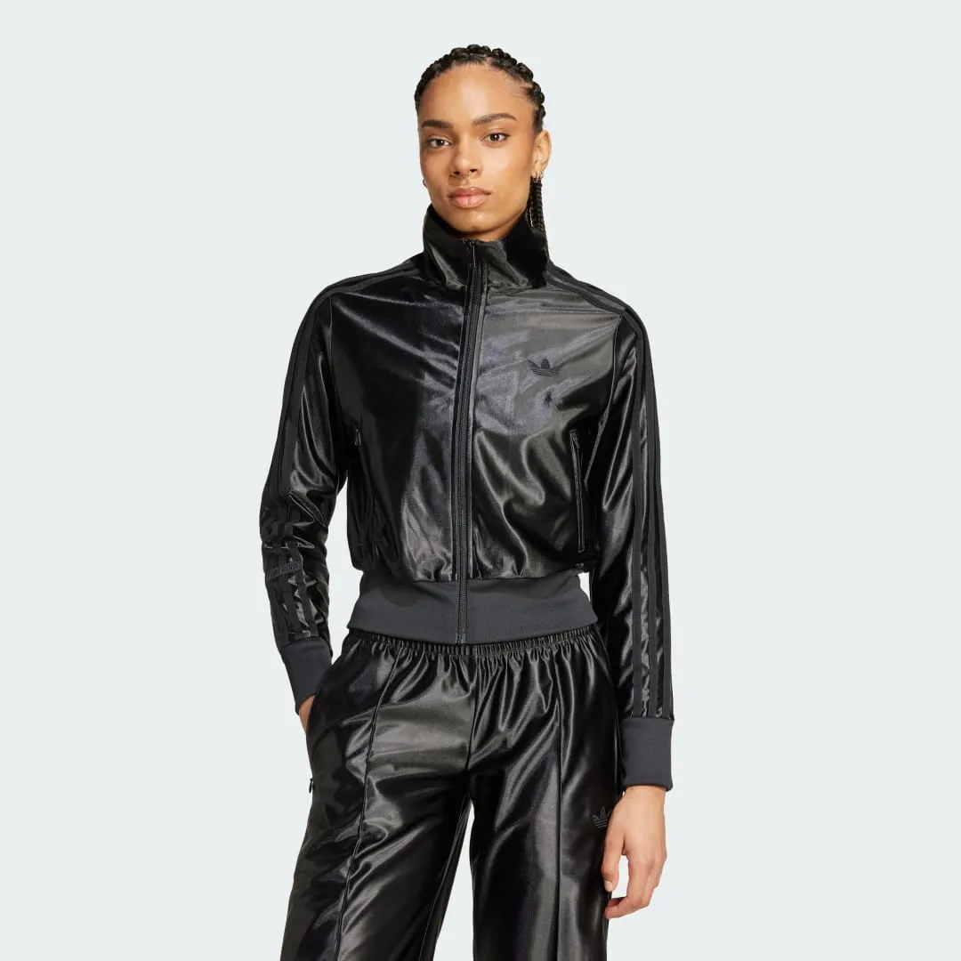 Adidas Originals Firebird Fitted Track Top In Black | IW5516