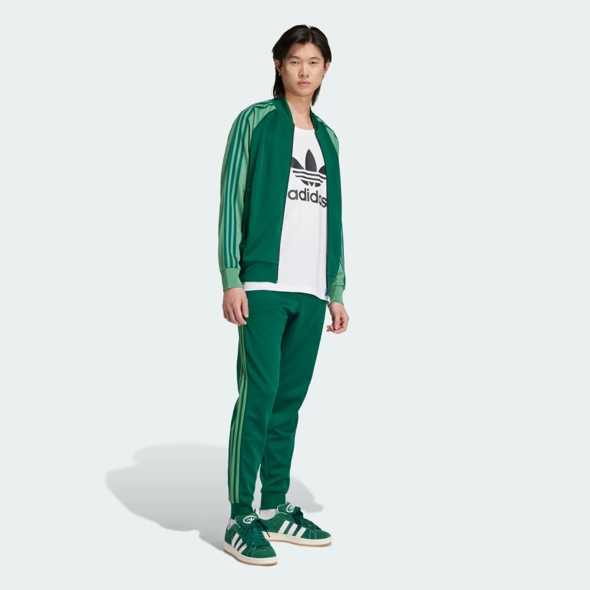 Adidas Originals Adicolor Classics Sst Track Top In Green