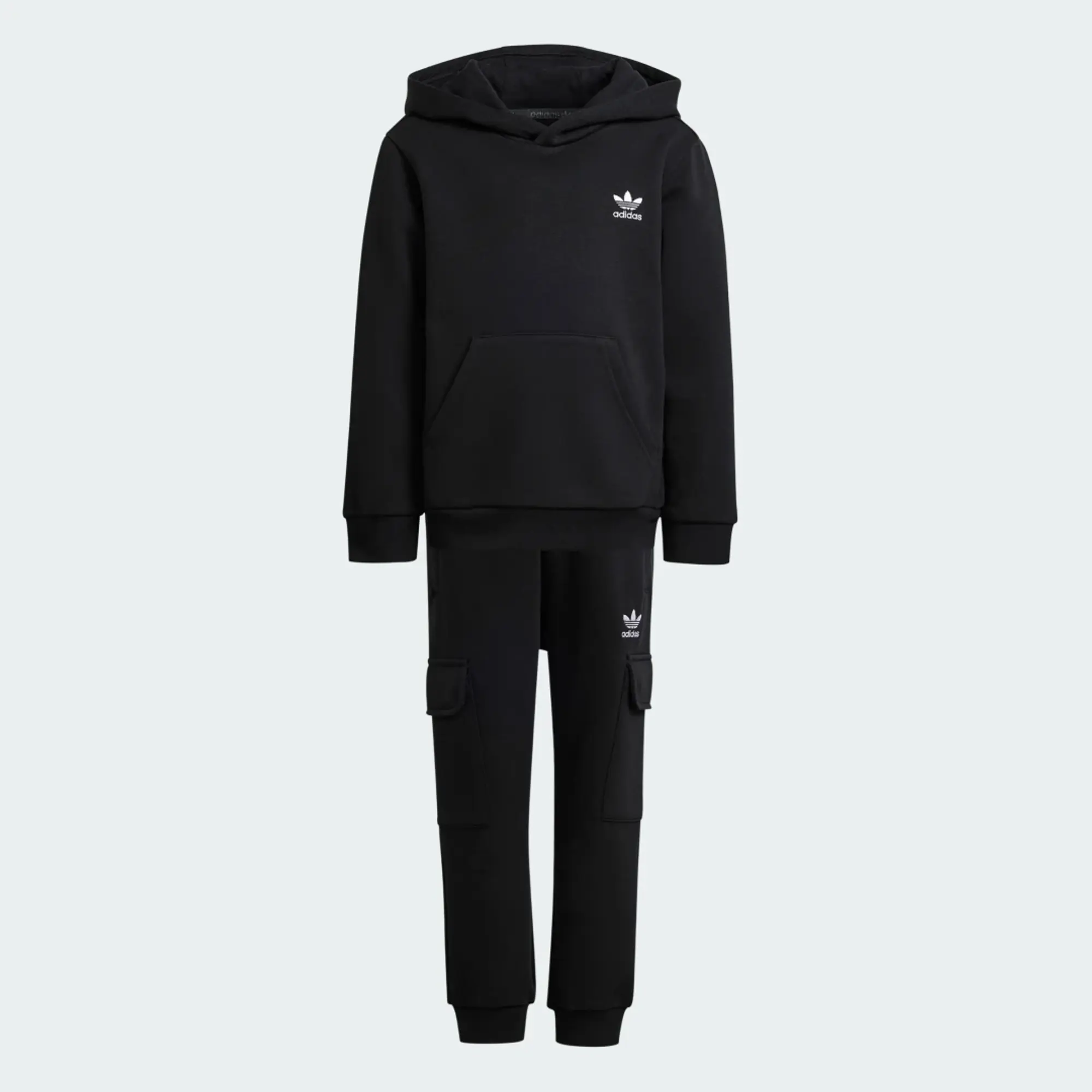 adidas 1/2 Zip Hoodie Cargo Set Kids