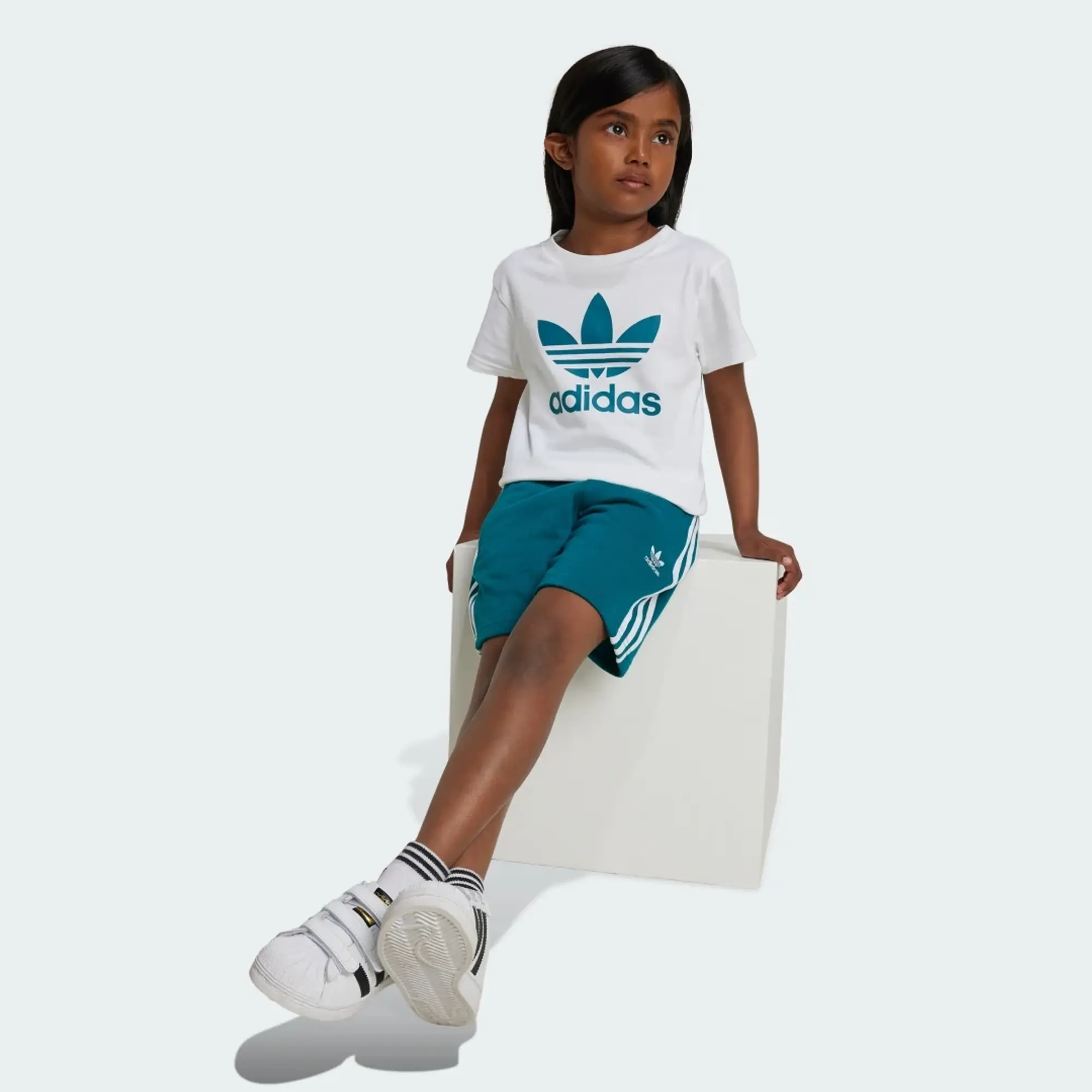 adidas Adicolor Shorts Tee Set Kids