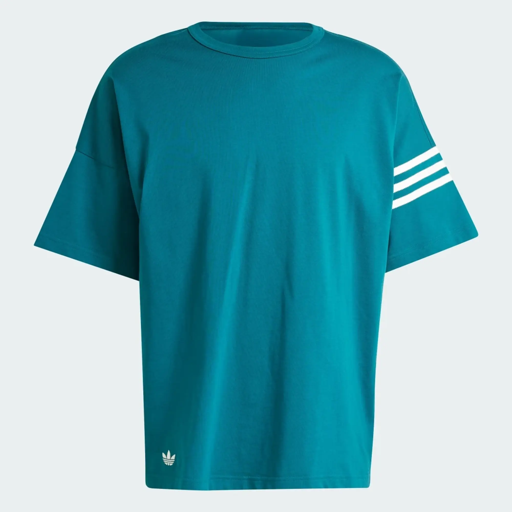 Adidas Originals Neuclassics Tee In Legacy Teal-Blue